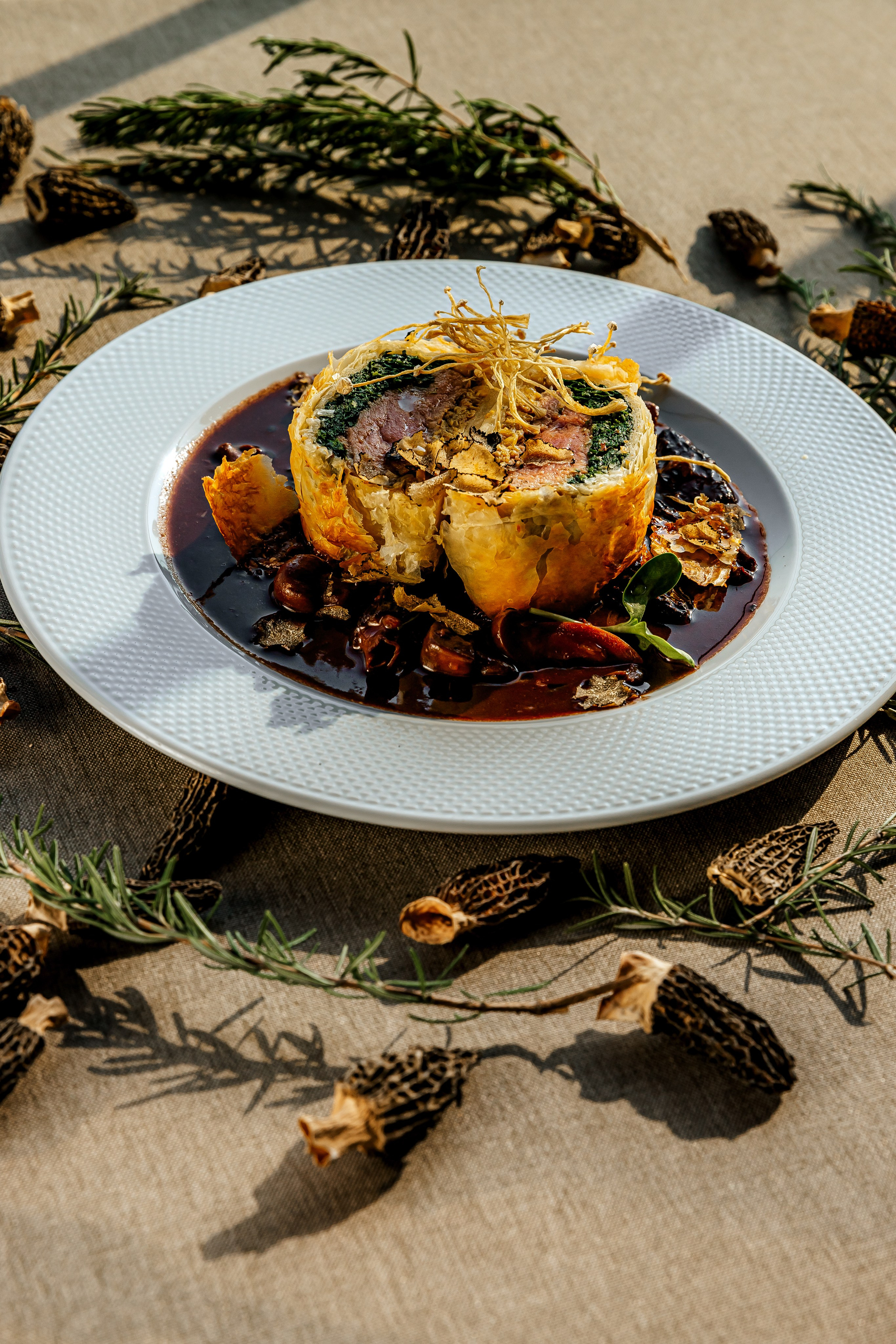 Блюда для ресторана Cloud 17. Свадебный фотограф Грузия Тбилиси