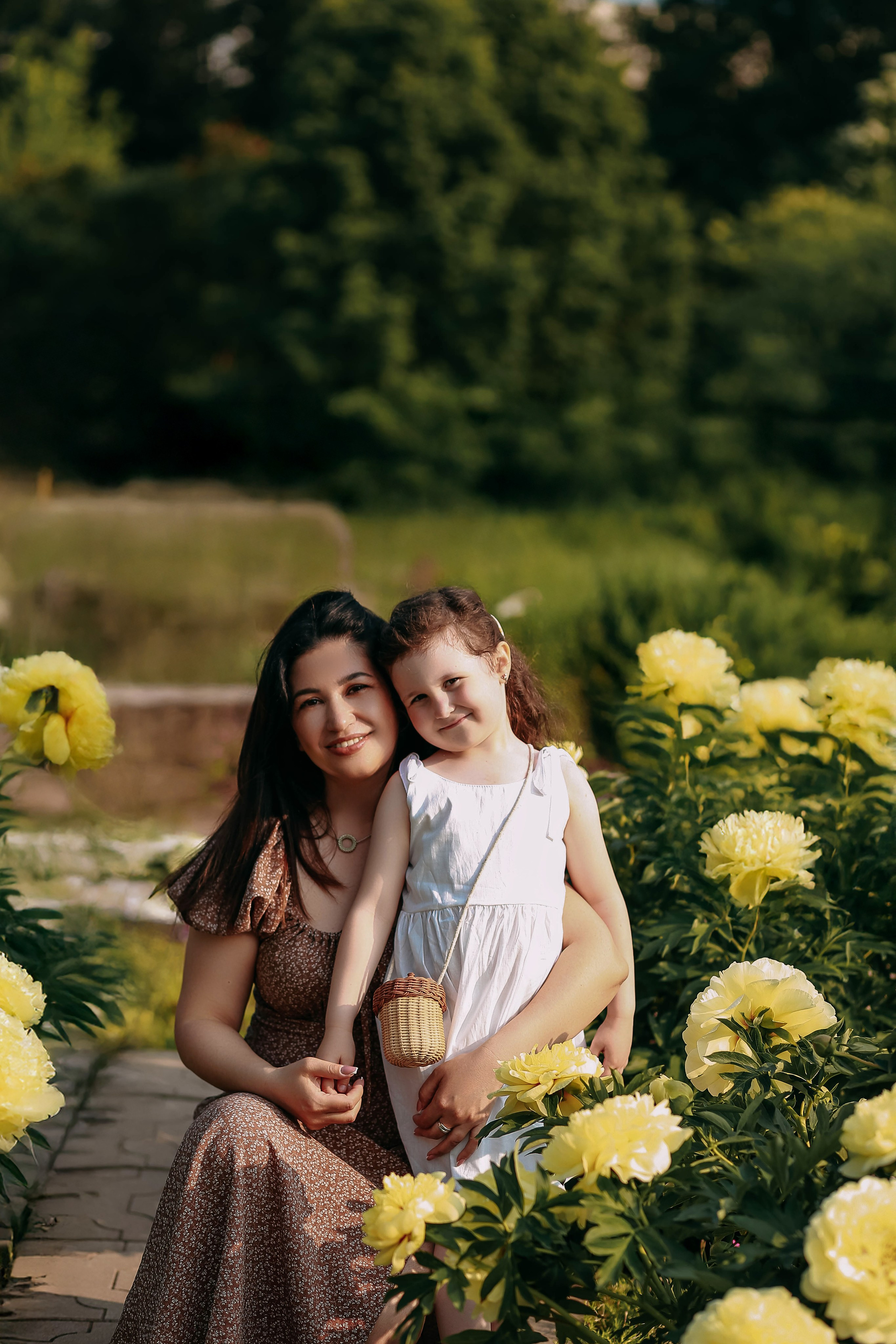 Фотосессия в пионах.Семейная съемка. Иванова Ирина Свадебный и семейный фотограф г. Уфа