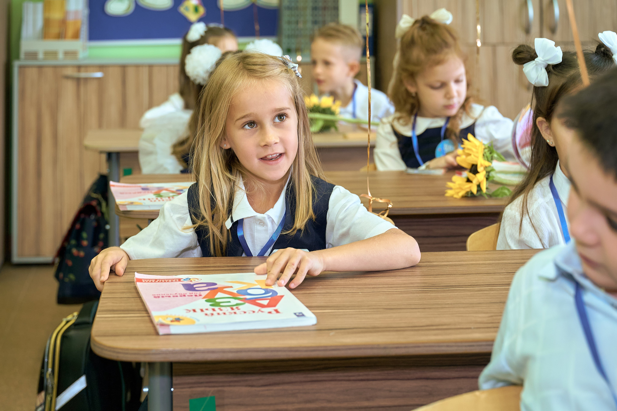 ПЕРВОКЛАШКИ апрелевской школы № 3. Школьный и семейный фотограф, Одинцово