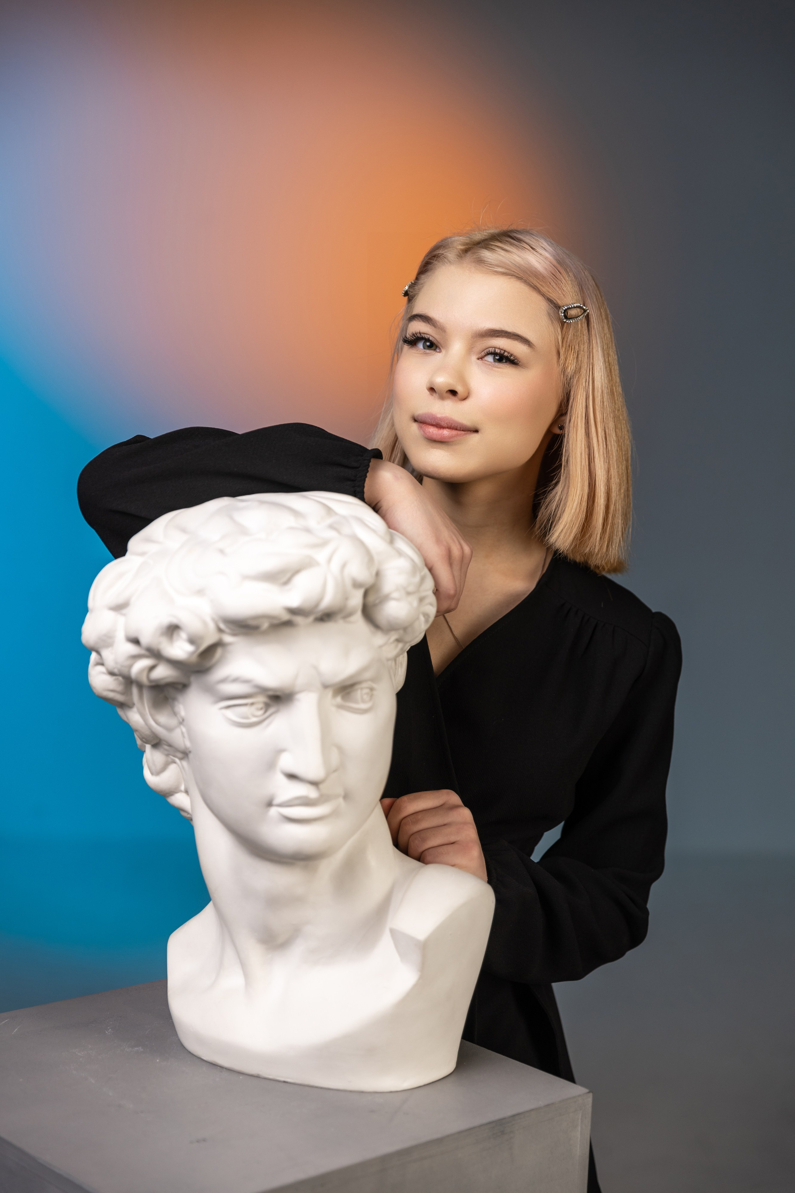 Фотосессия для старших классов в фотостудии Экла. Выпускные альбомы Евгении Виноградовой г. Липецк