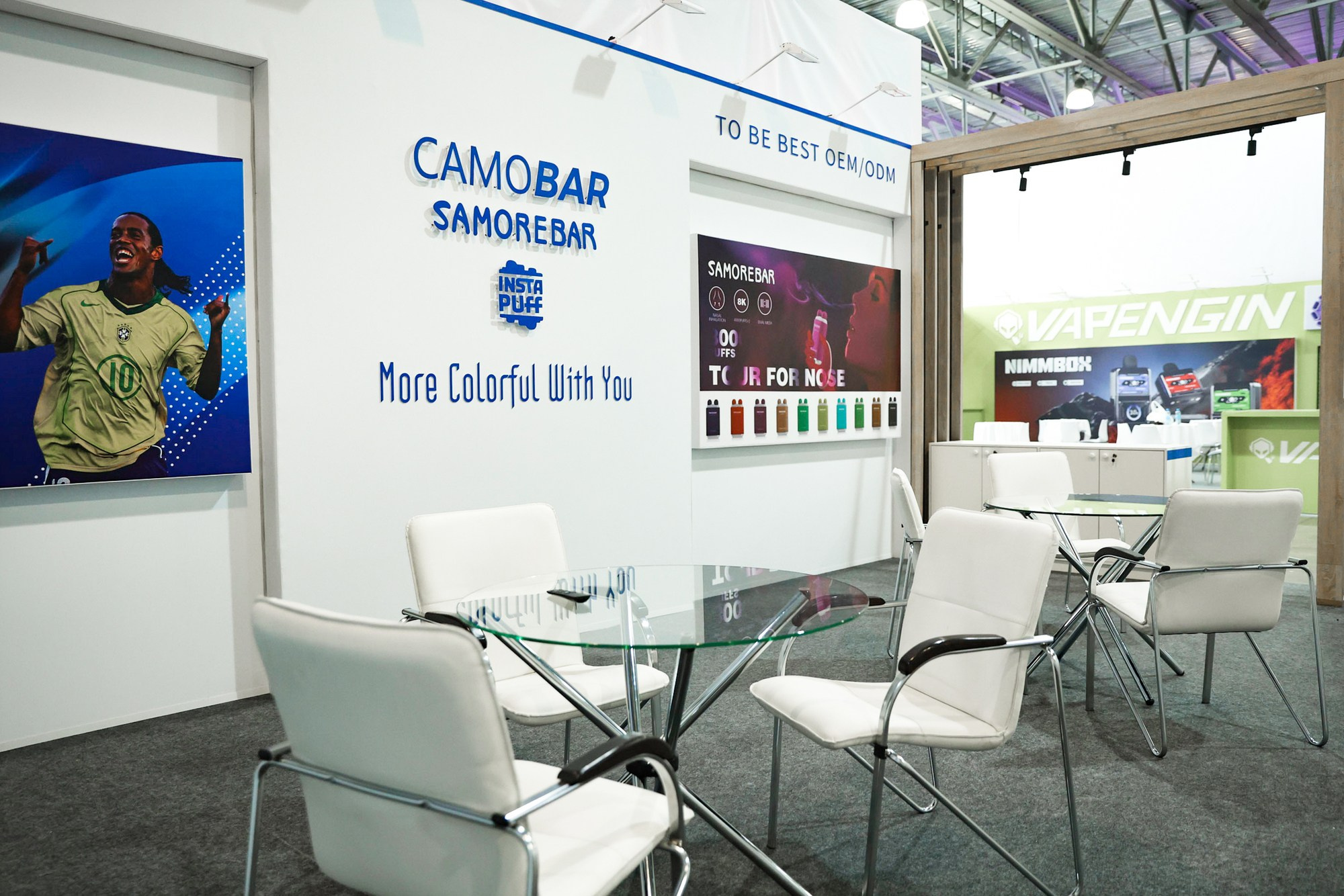 Застройка Vape Club Show. Фотограф Дарья Попова