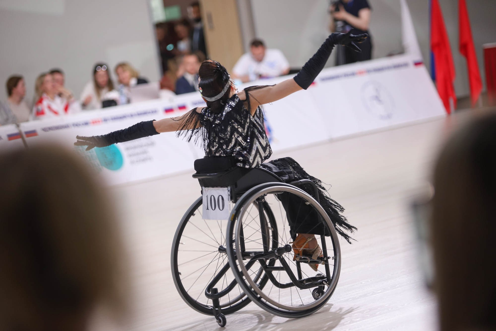 Чемпионат России по танцам на колясках. Фотограф Дарья Попова