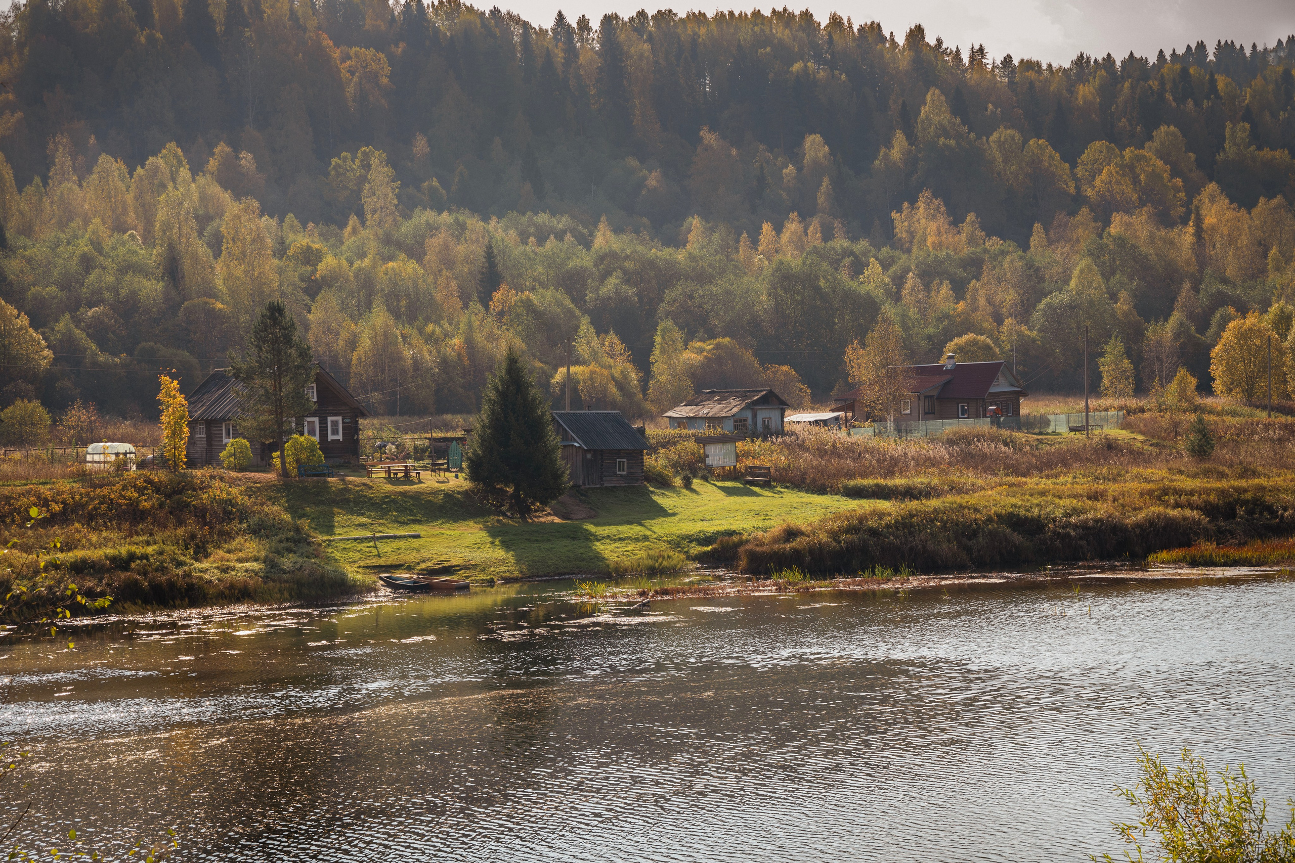 Река Оять в Вепсском лесу