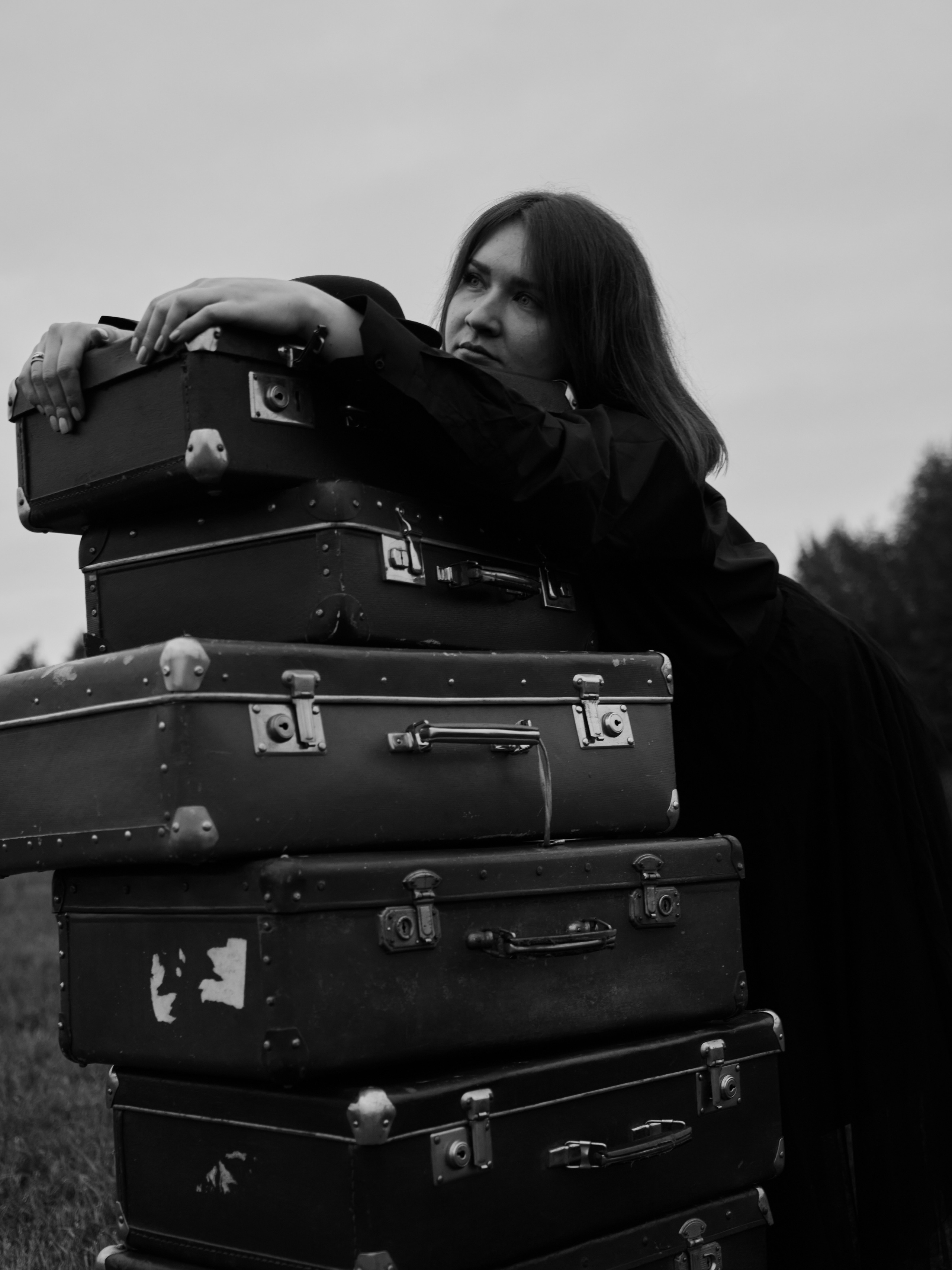 В чемодане. Фотосессии коммерческие и творческие в Москве. Вика Эдельман