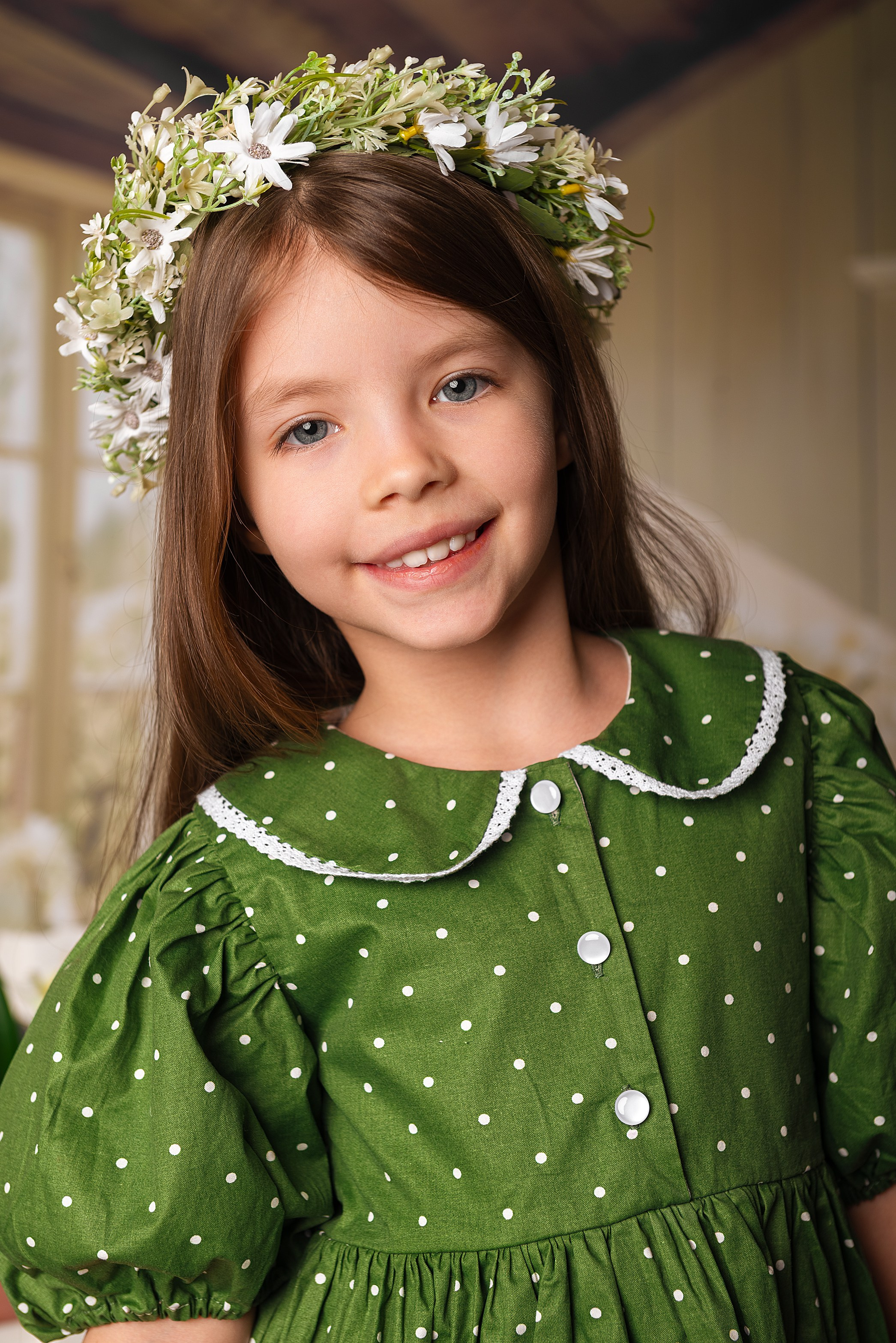 Сюжет «Нарциссы». Детская фотостудия Виктории Шараповой