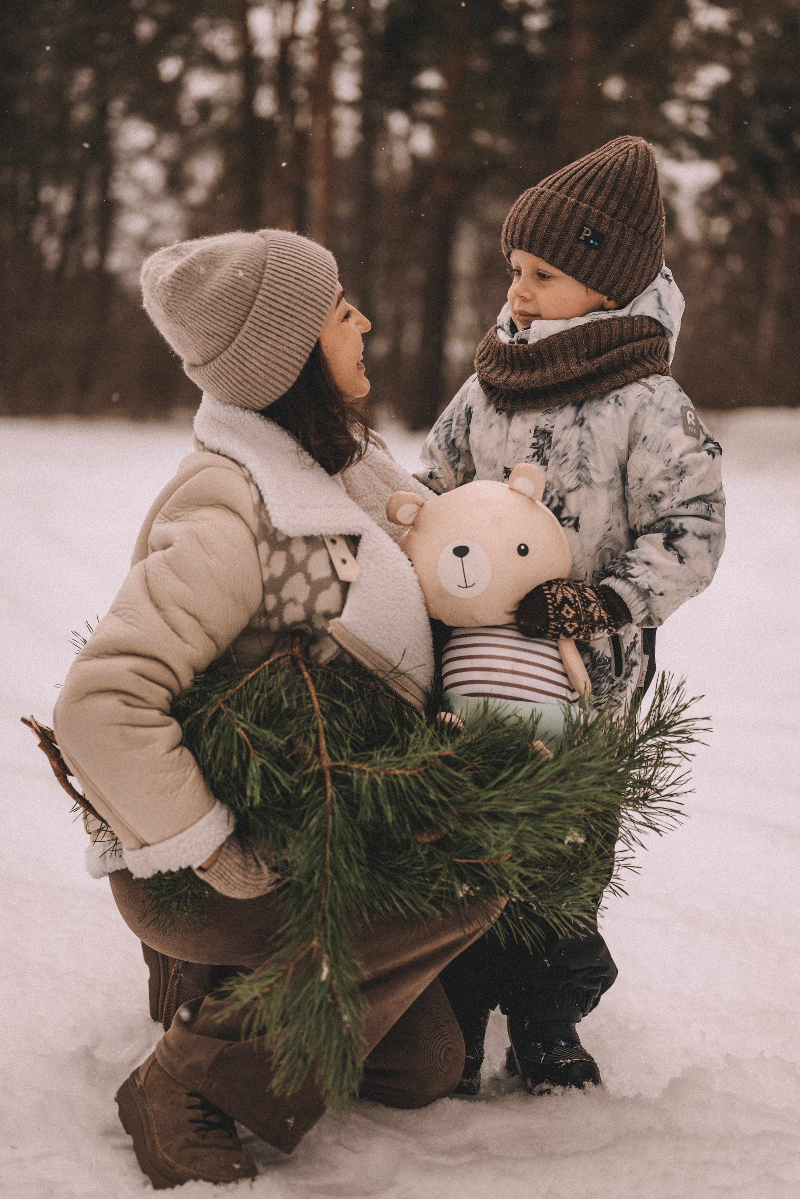 Сергей и Наталья с Ксюшей и Максимом. Фотограф Кристина Пархоменко