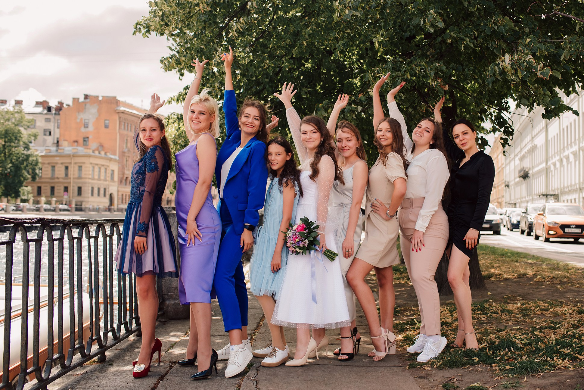 Юля и Андрей. Банкет на воде. Семейный и Свадебный фотограф. Санкт-Петербург. Пушкин