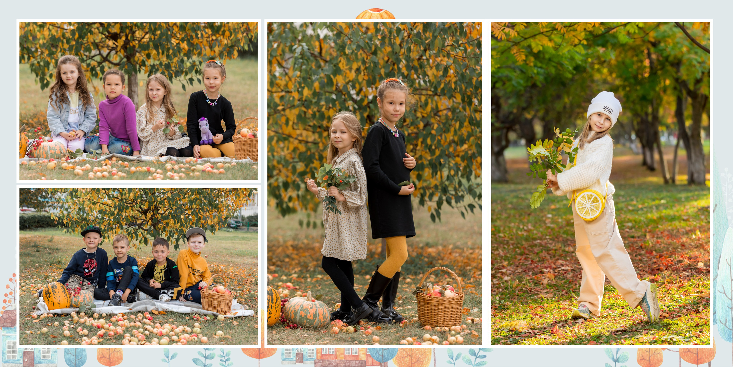 Съемка в кубиках. Выпускные альбомы Набережные Челны