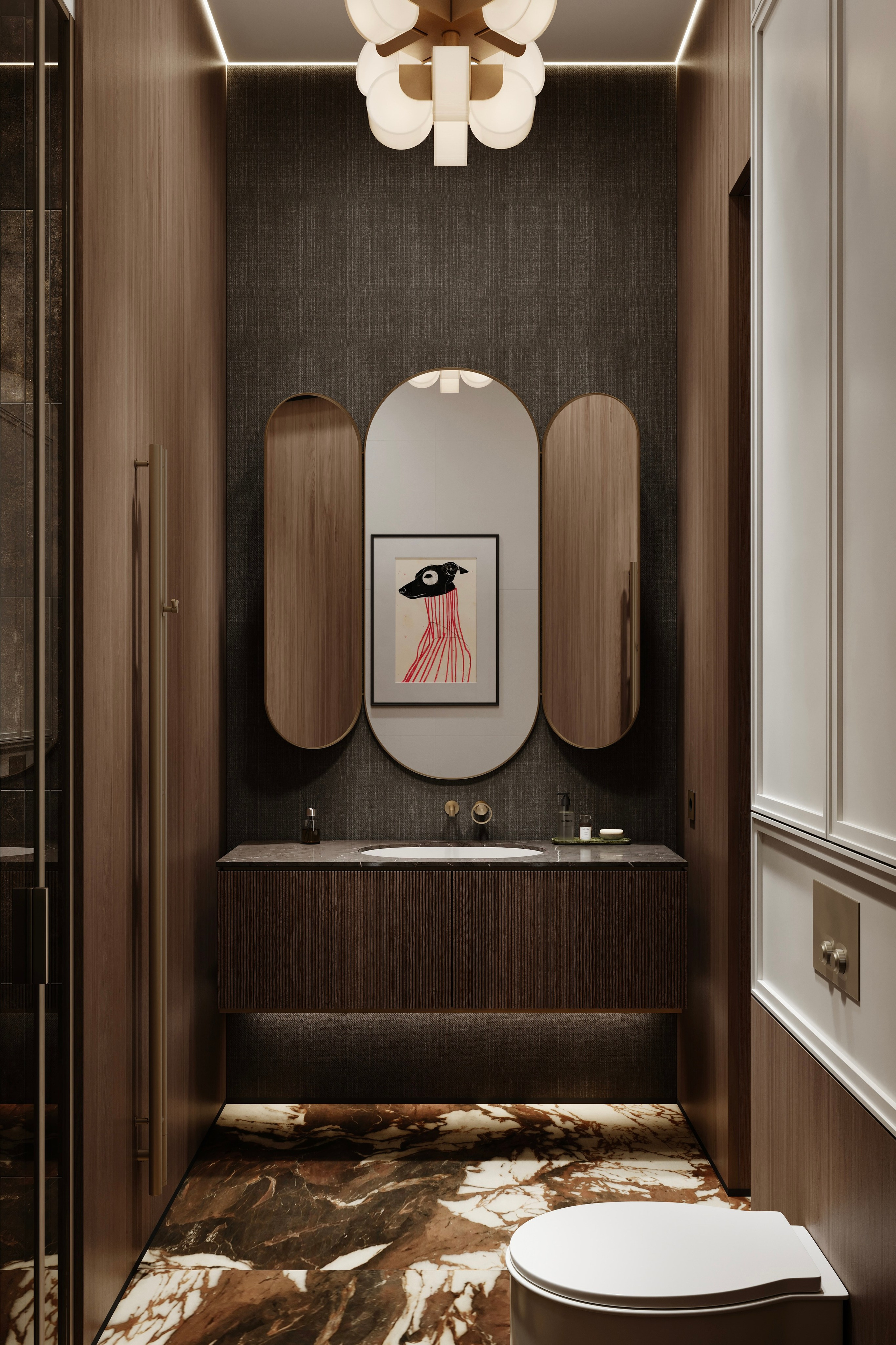 Bathroom | CASA_TREDISI. Середа Юлия | 3D-визуализатор жилых и коммерческих интерьеров