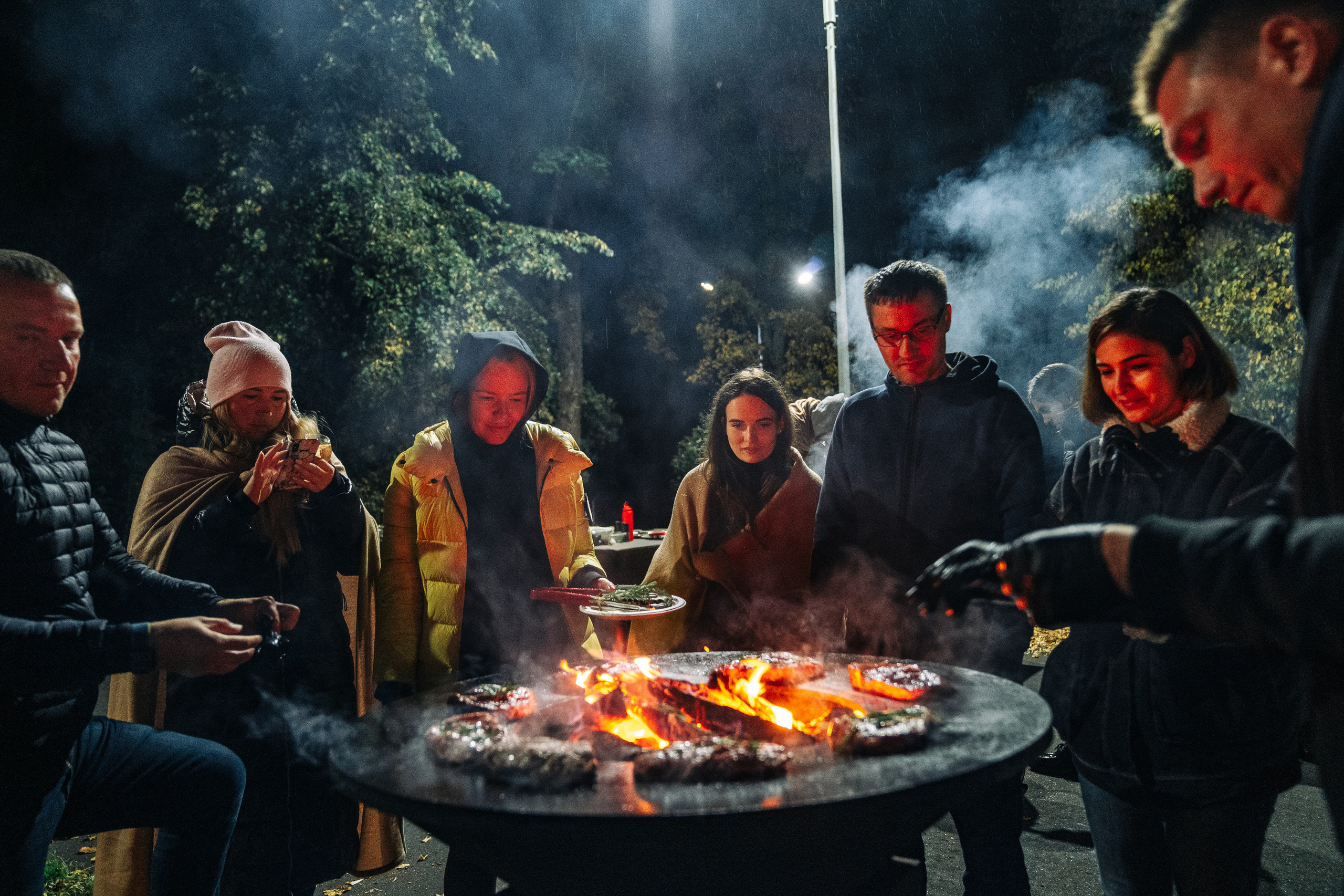 Team building — Барбекю пати. Студия коммерческой фотографии в Москве и области