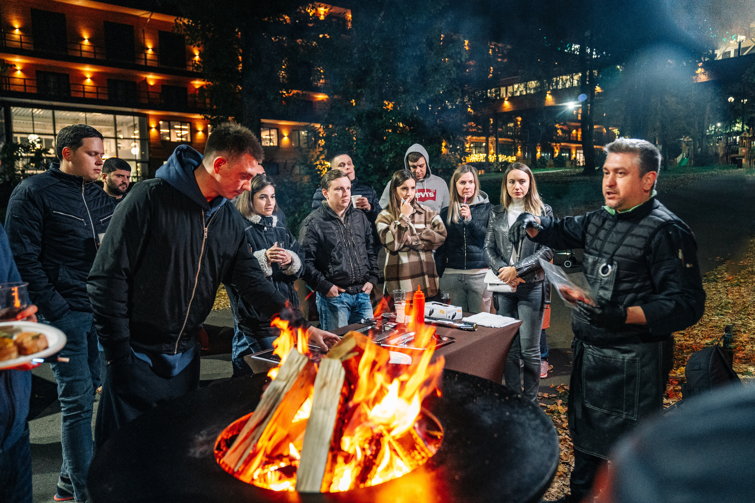 Team building — Барбекю пати. Студия коммерческой фотографии в Москве и области