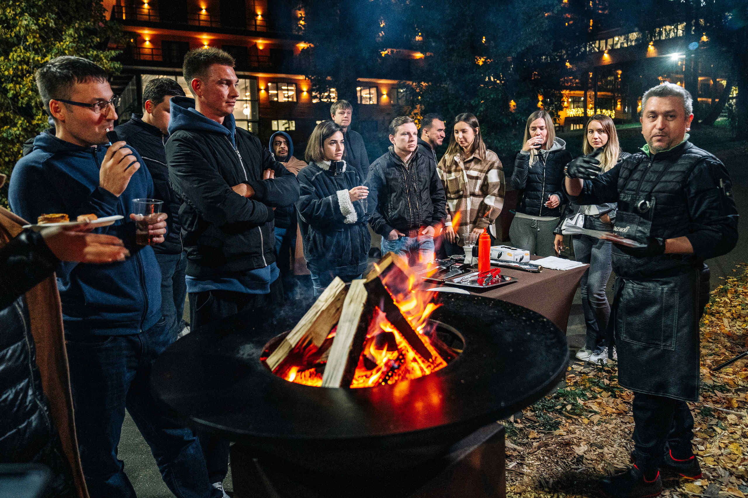 Team building — Барбекю пати. Студия коммерческой фотографии в Москве и области