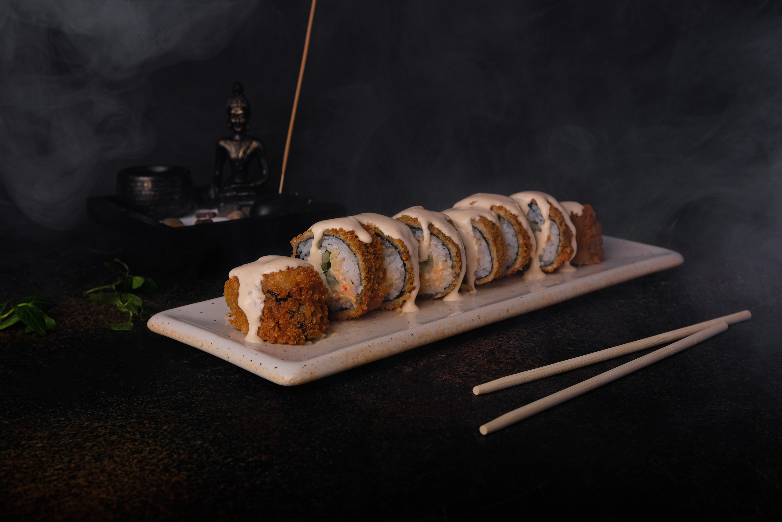 Panda sushi pizza. Предметный и фуд фотограф в Саратове Алина Кравец