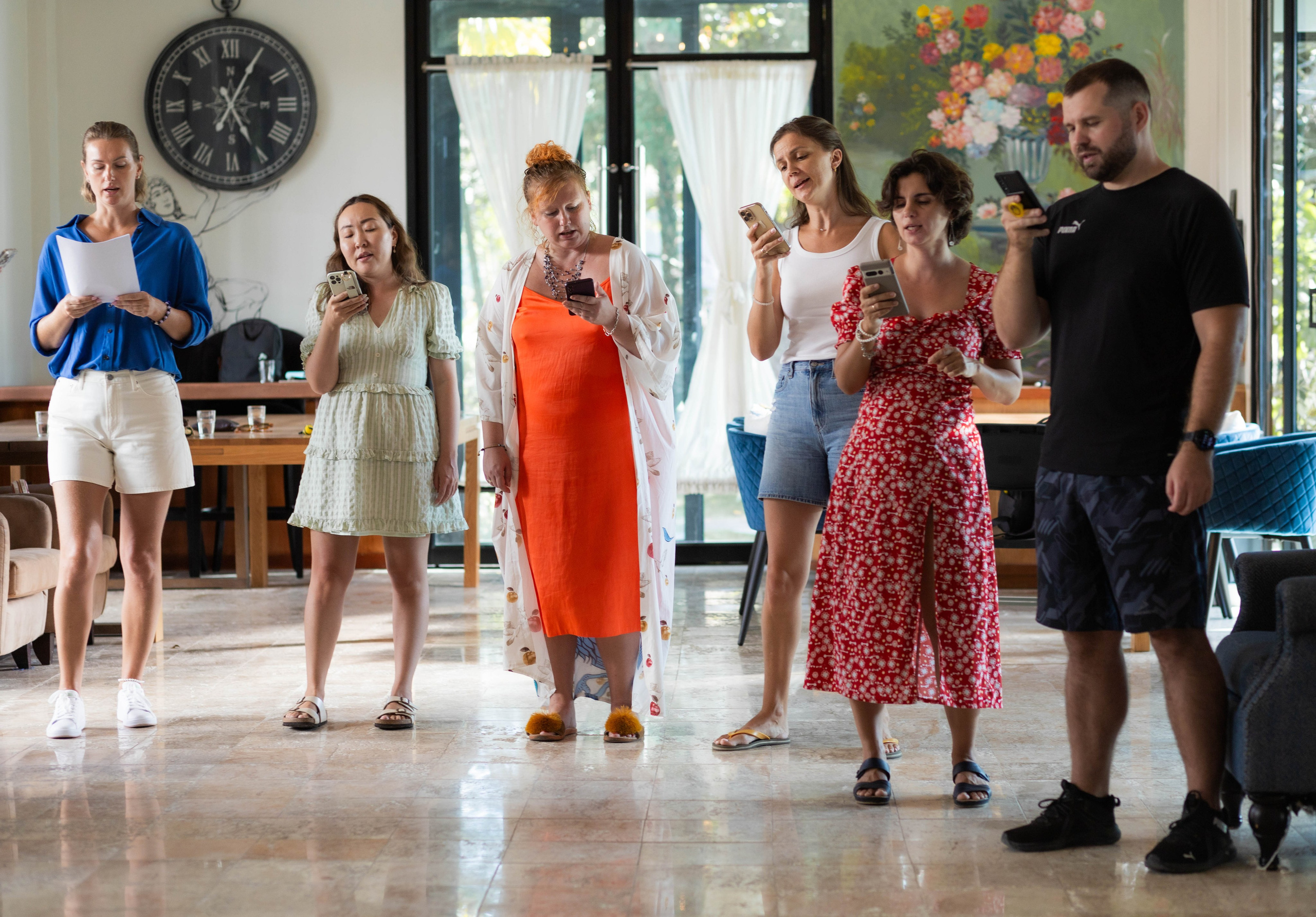 Neprosto choir. Lyric photographer