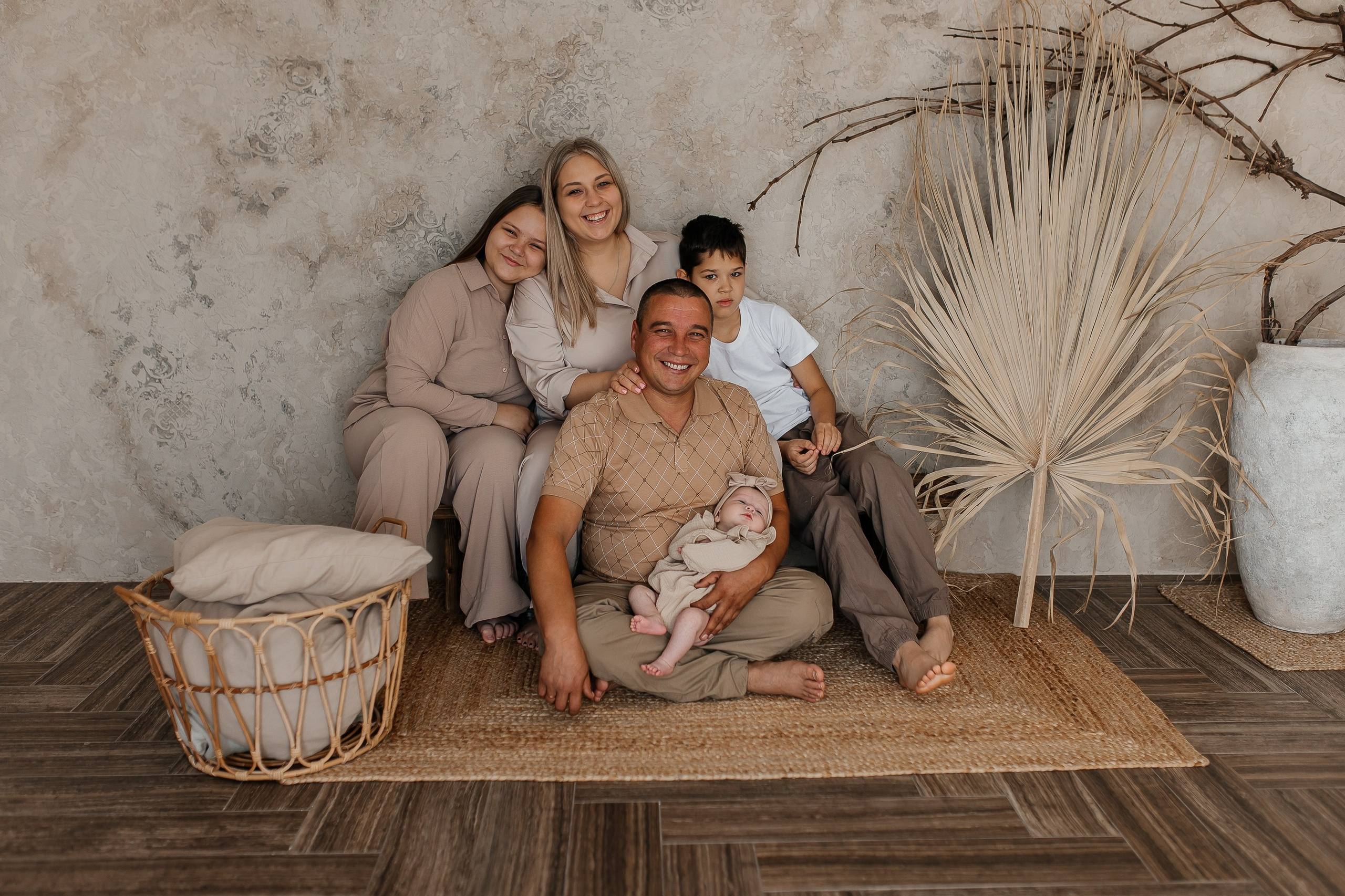 Петя, Настя, Кирилл, Даша, Тимофей и Валерия. Семейный lifestyle фотограф в Самаре Ольга @saflorra.ph