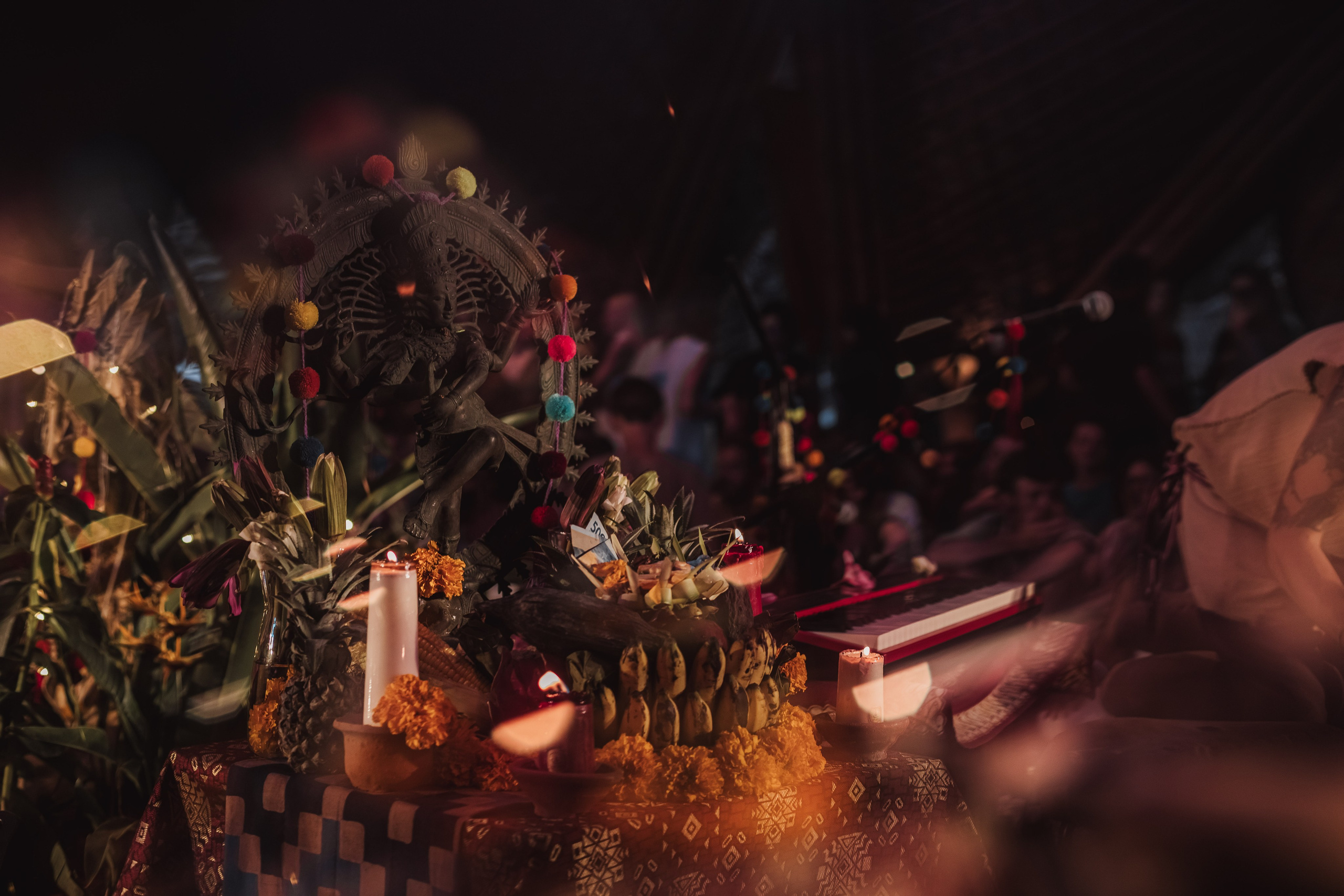 Hanuman Project kirtan at Alchemy april. Mariam Bagdasaryan