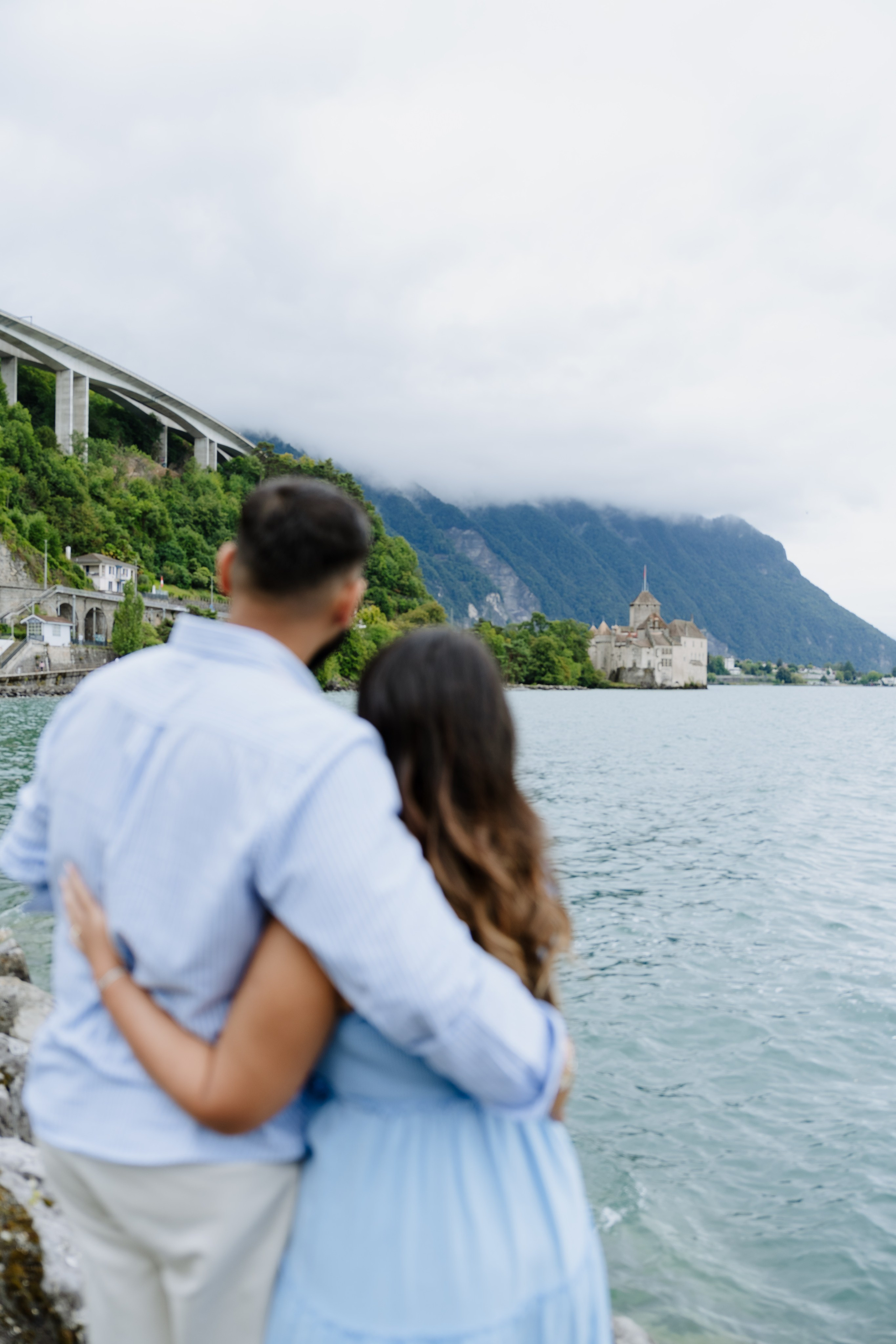 Krishna & Ravi | Proposal Montreux. Professional Wedding Photographer Geneva & Romande Switzerland | Tanya Creator