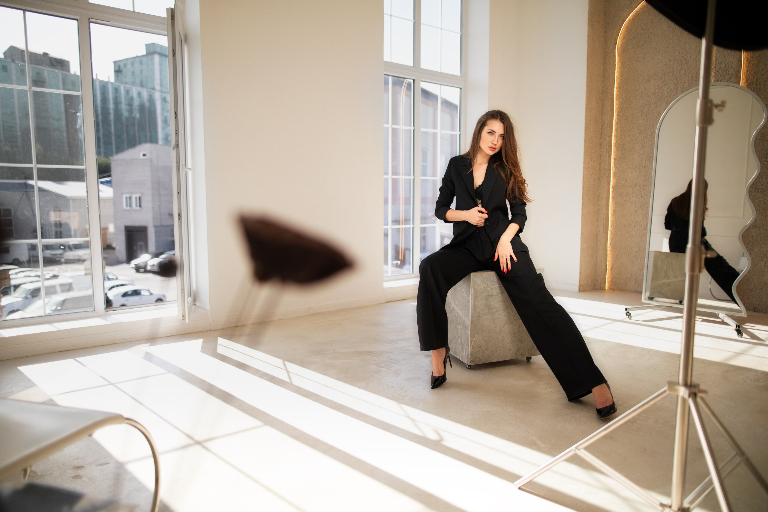 Съемка с Анастасией в интерьерной студии в формате для «себя»