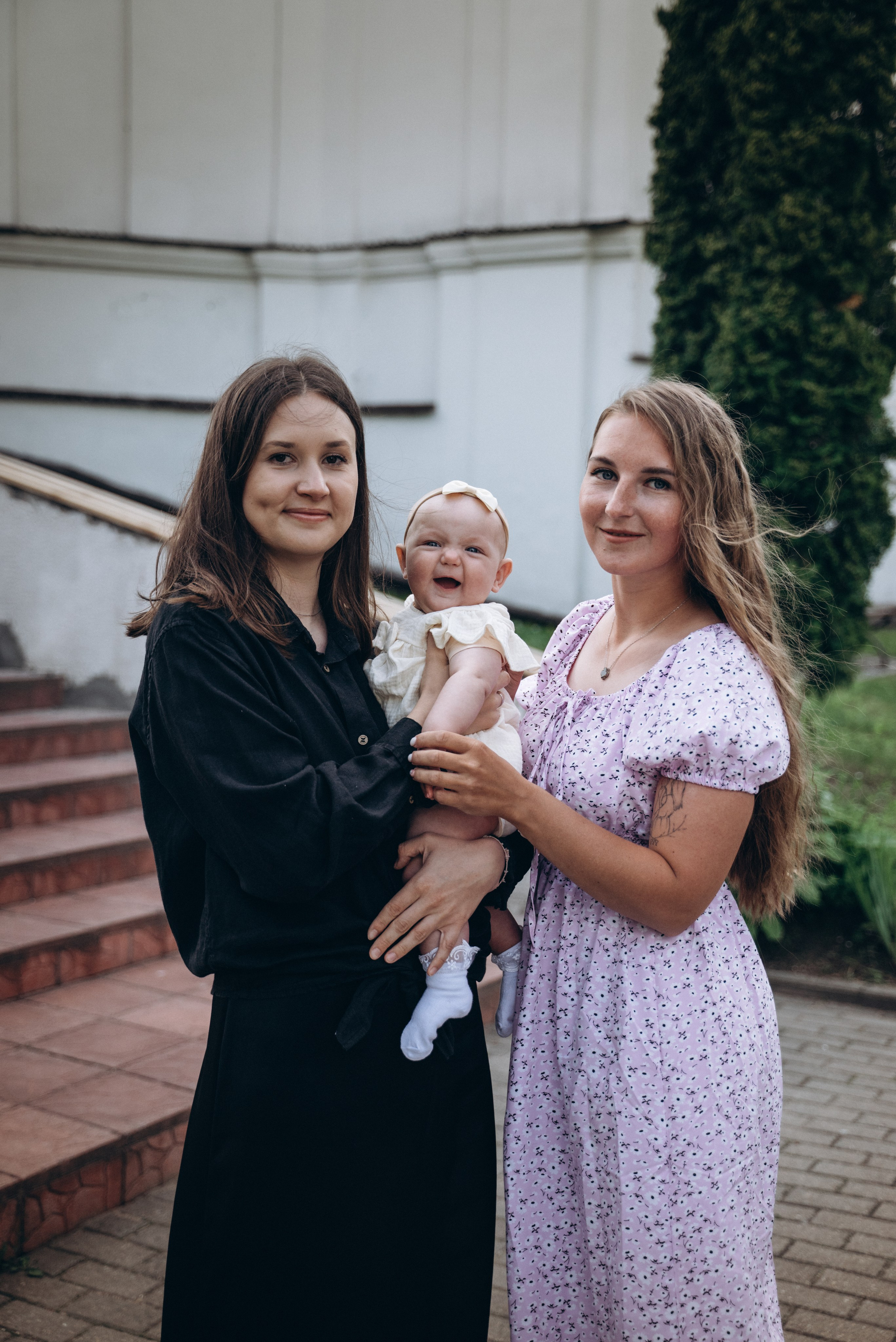 Крещение Леи (костёл в Заславле). Семейный фотограф в Минске Дарья Дреко