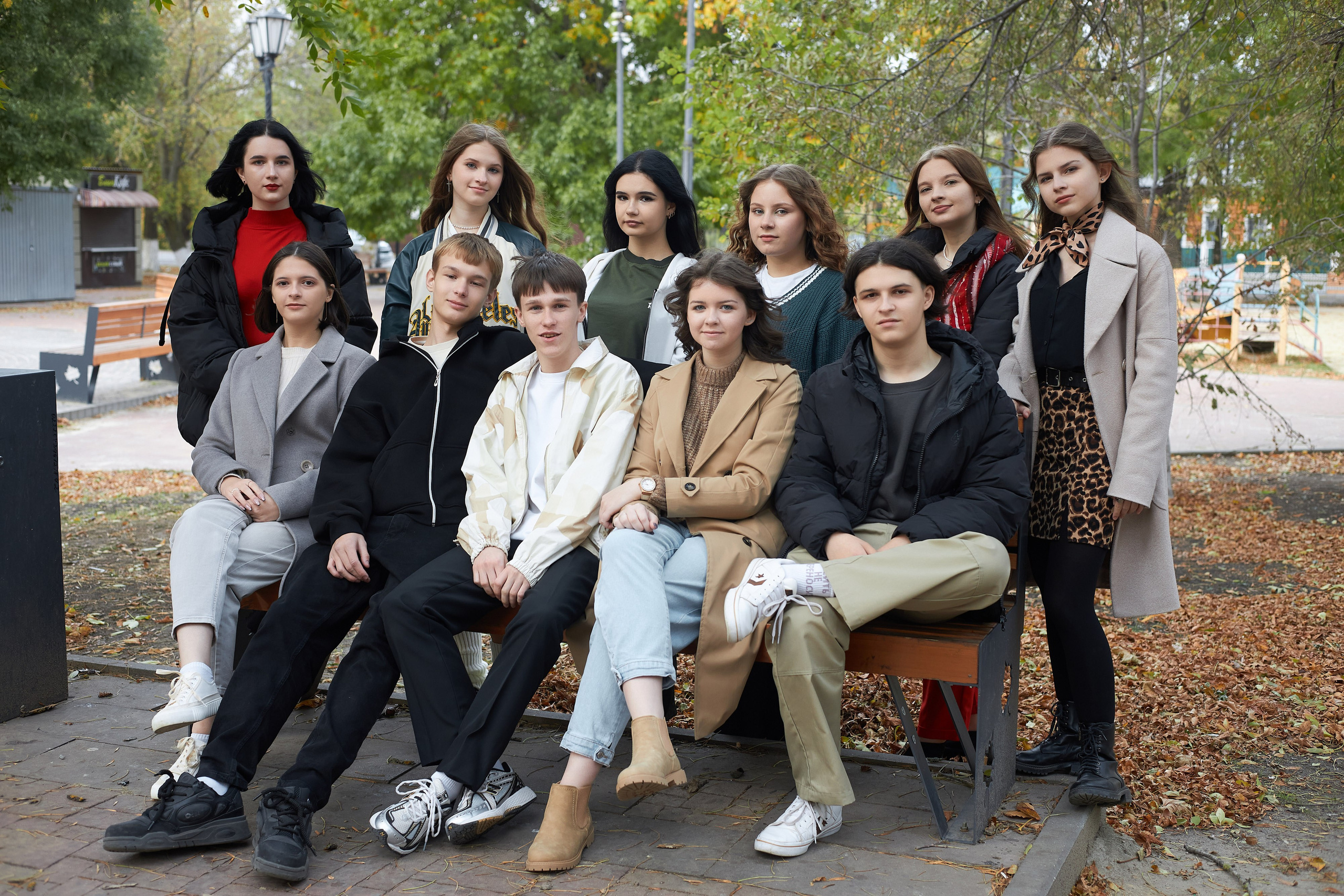 Съёмка в парке. Выпускные фотоальбомы Тацинская