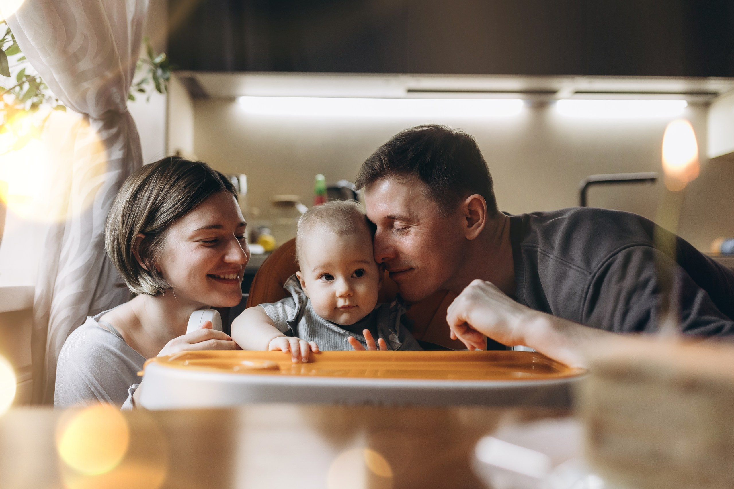 Первый день рождения. Семейный LIFESTYLE фотограф в Москве