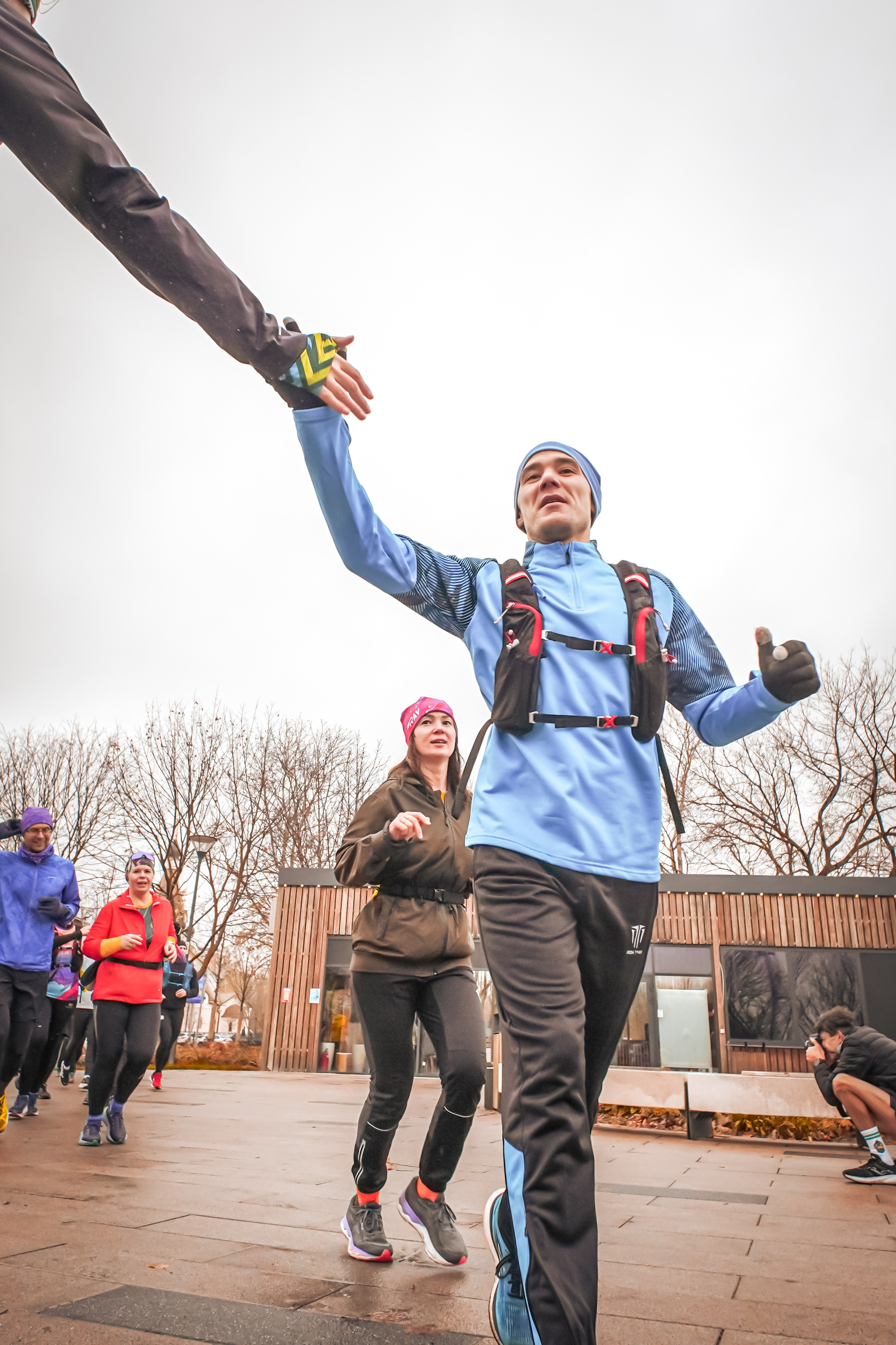 #марафонудома #яuzarun 2024 2-я петля, группа 6:30. Роман Капилюшов. Бег. Фото. Видео. г. Люберцы