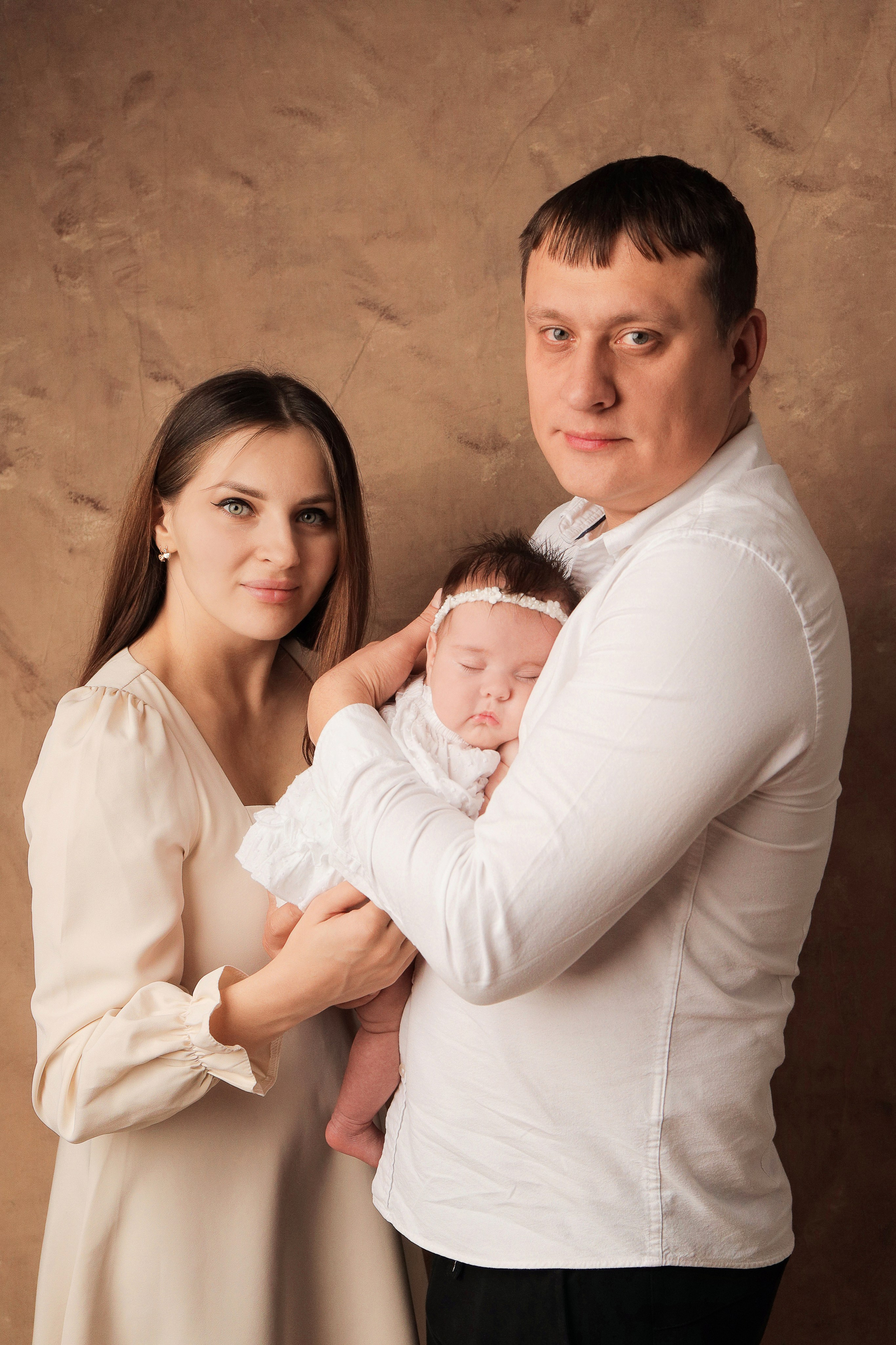Дариночка, 1 месяц. Фотограф новорожденных в Новокузнецке Анна Горошникова