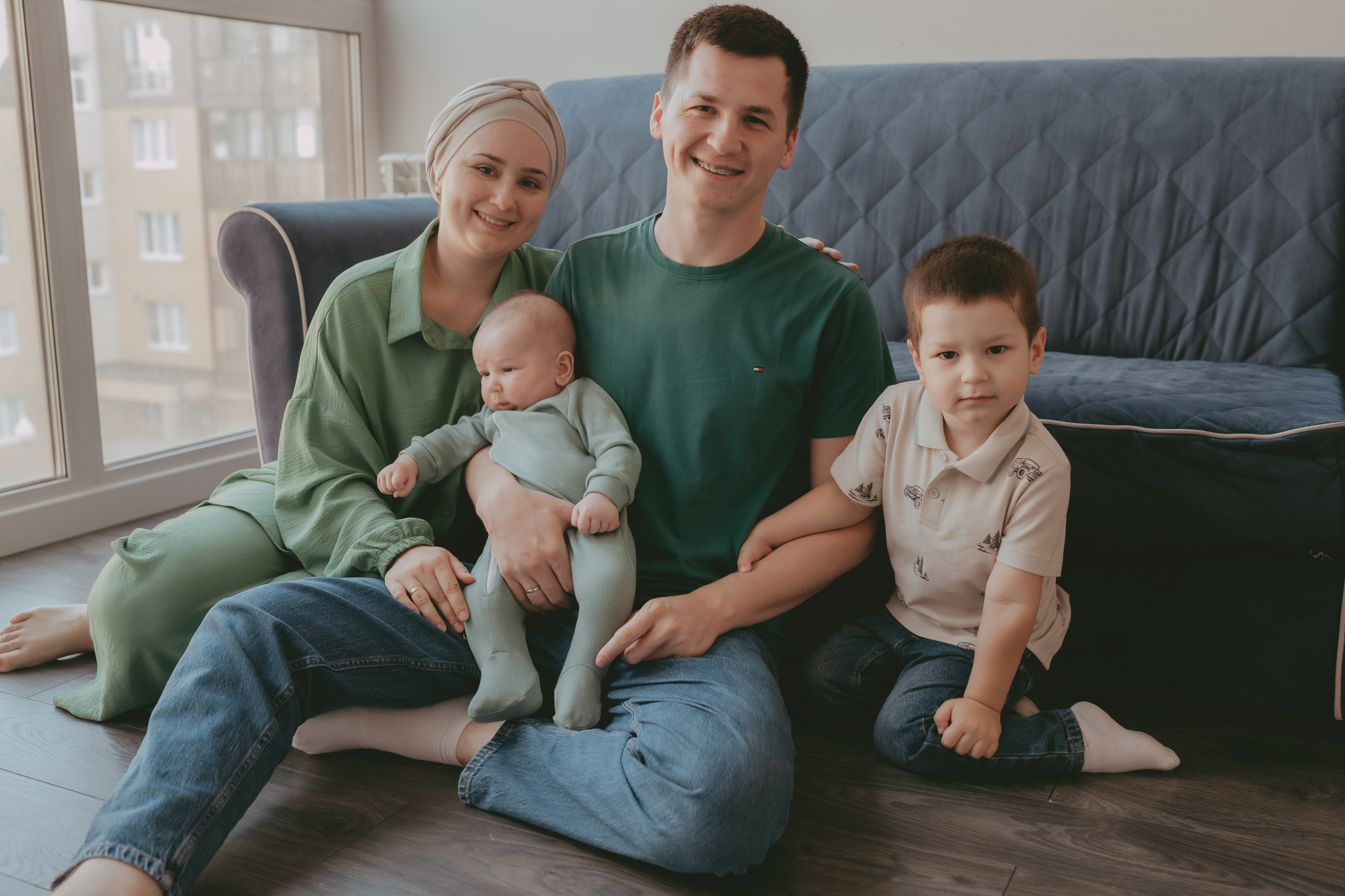 Адам и Исмаил. Семейный и домашний фотограф в Москве и МО Королева Валерия