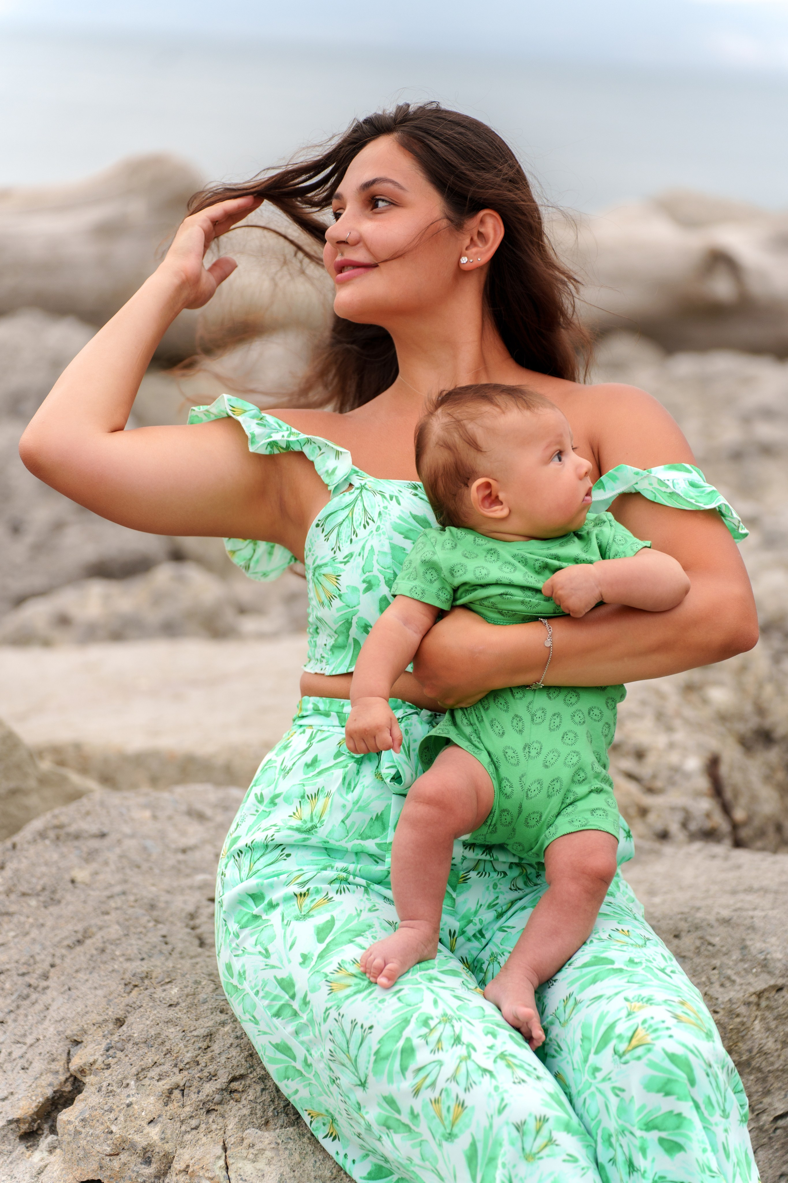 Семейная фотосессия на морском закате (01.09.2023). Фотограф Андрей Чеботок (Белгород, Курск, Воронеж, Старый Оскол)