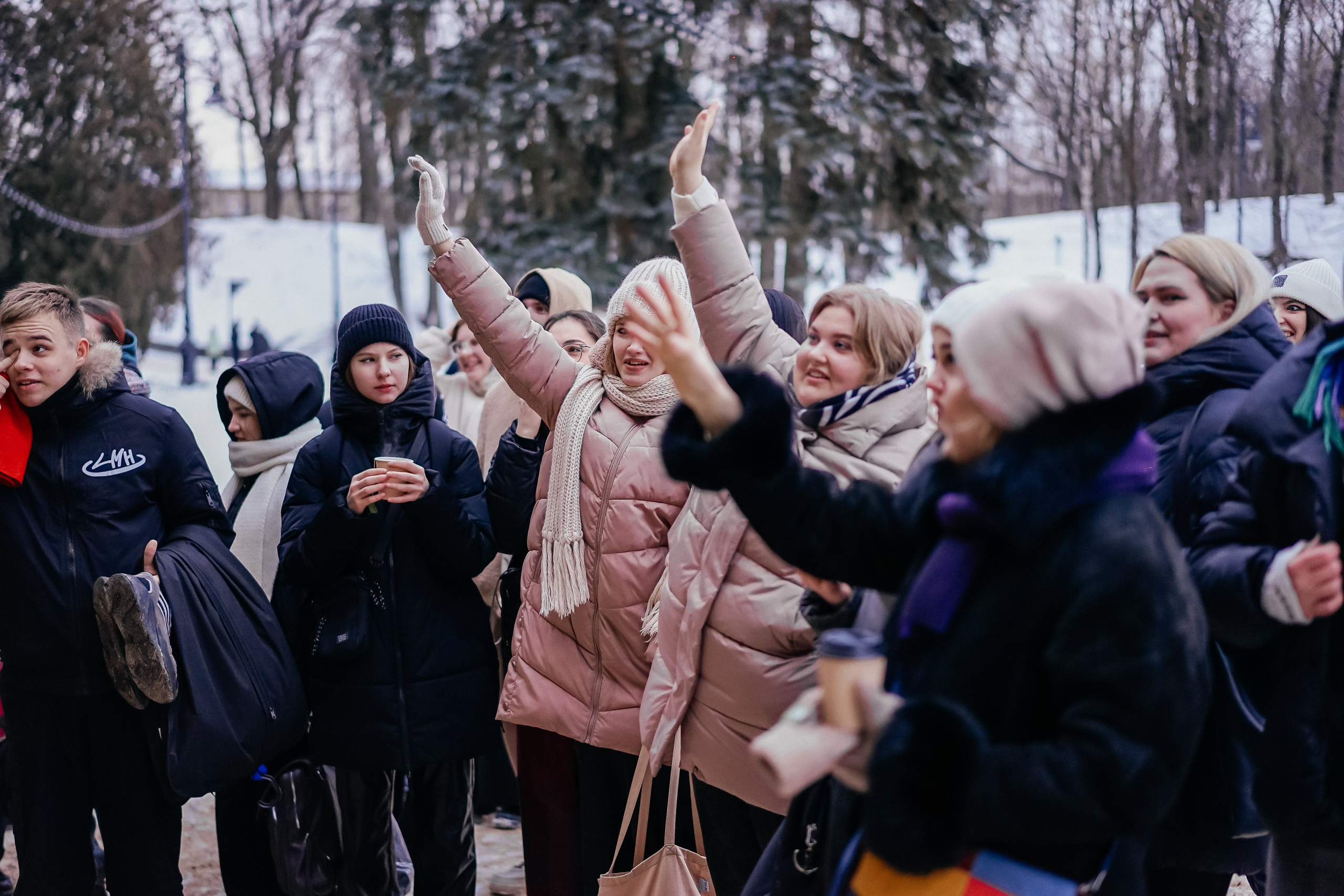 «Предновогодний переполох» Лопатинский сад, 14.12.2024. Фотограф и видеограф Смоленск | Студия Цезарь