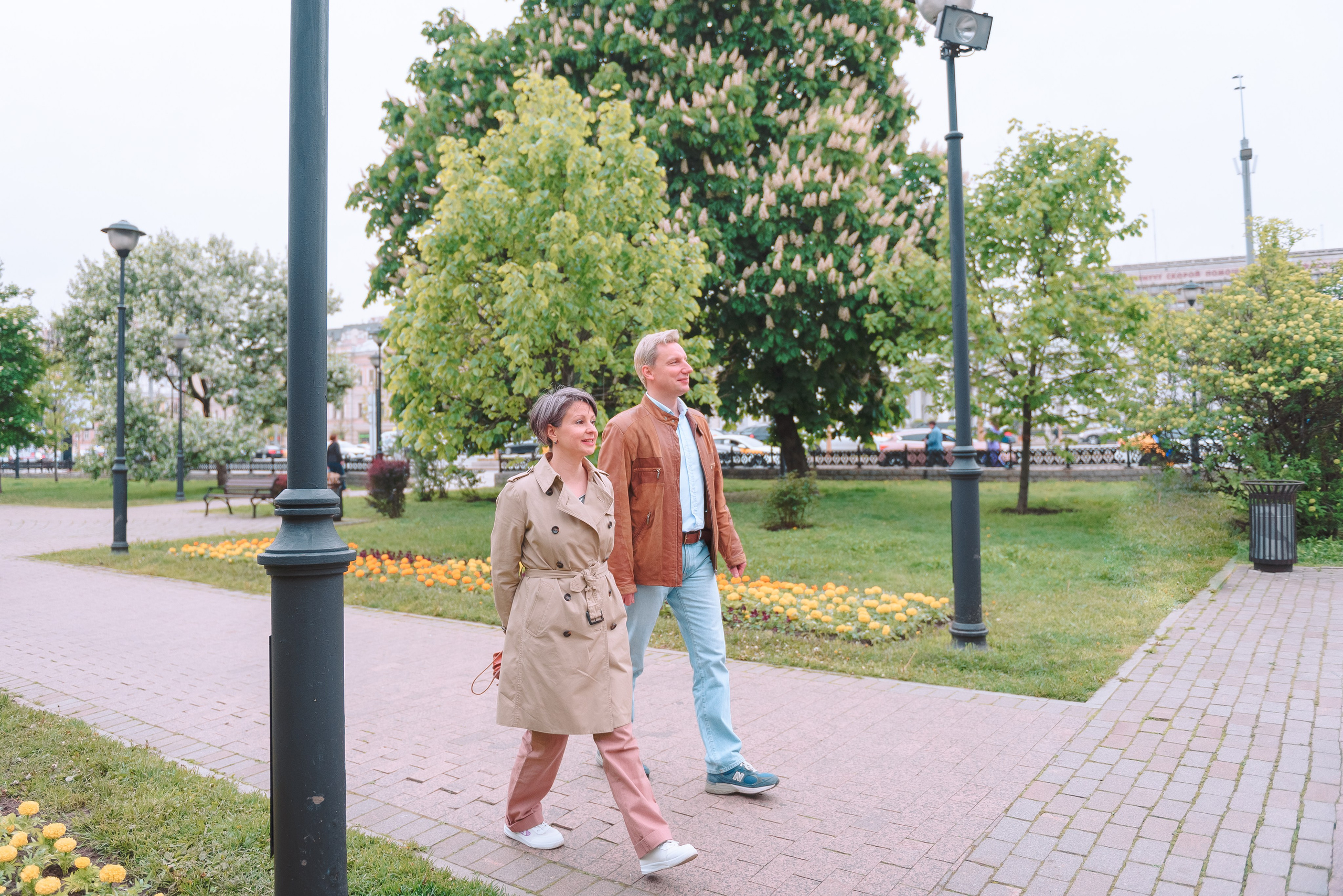 Весенняя прогулка Виктора и Наталии. Свадебный и семейный фотограф в Москве Юлия Винник