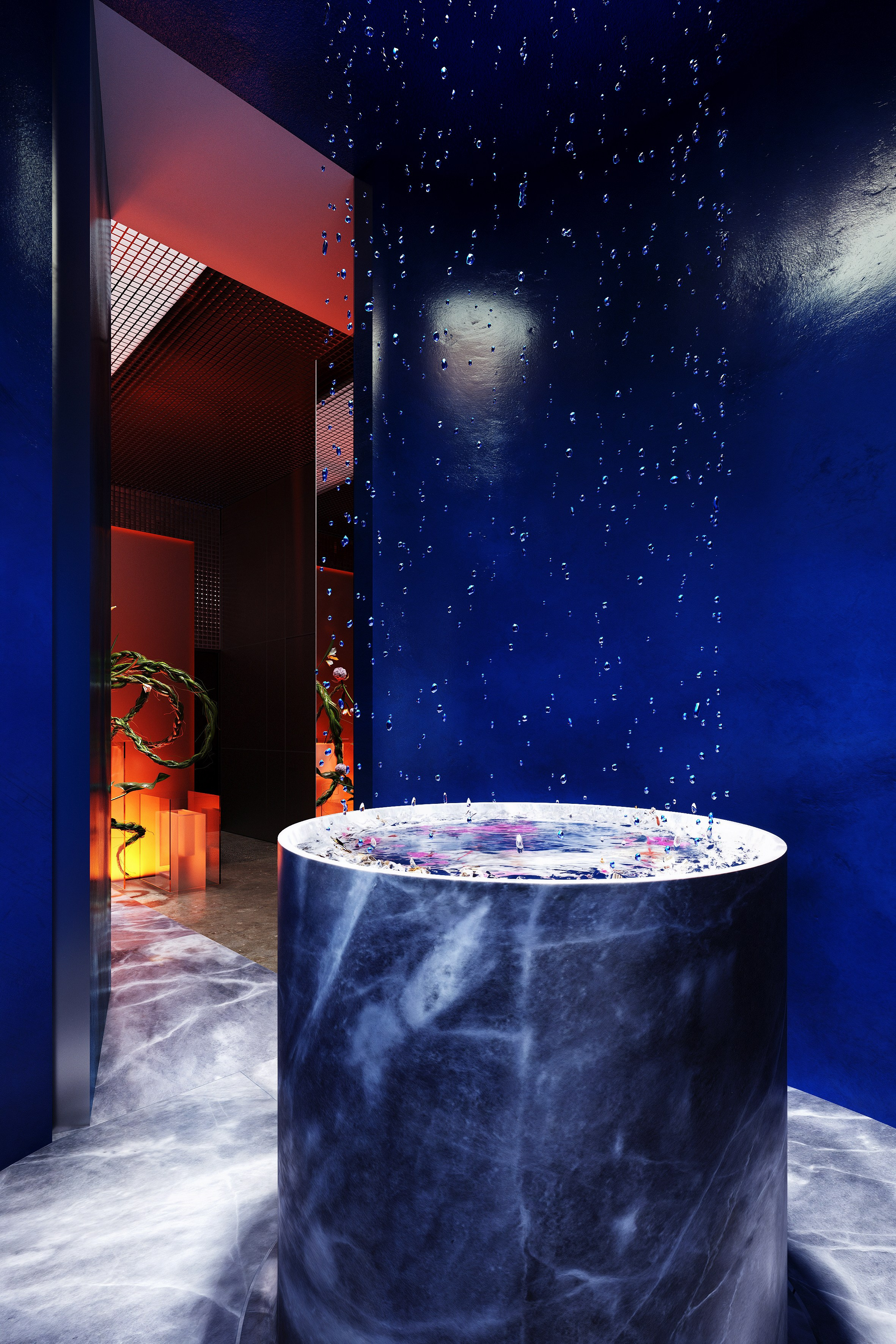 PARIS FLOWER BOUTIQUE. VALERIA GORNOSTAEVA. DESIGN AND VISUALIZATION