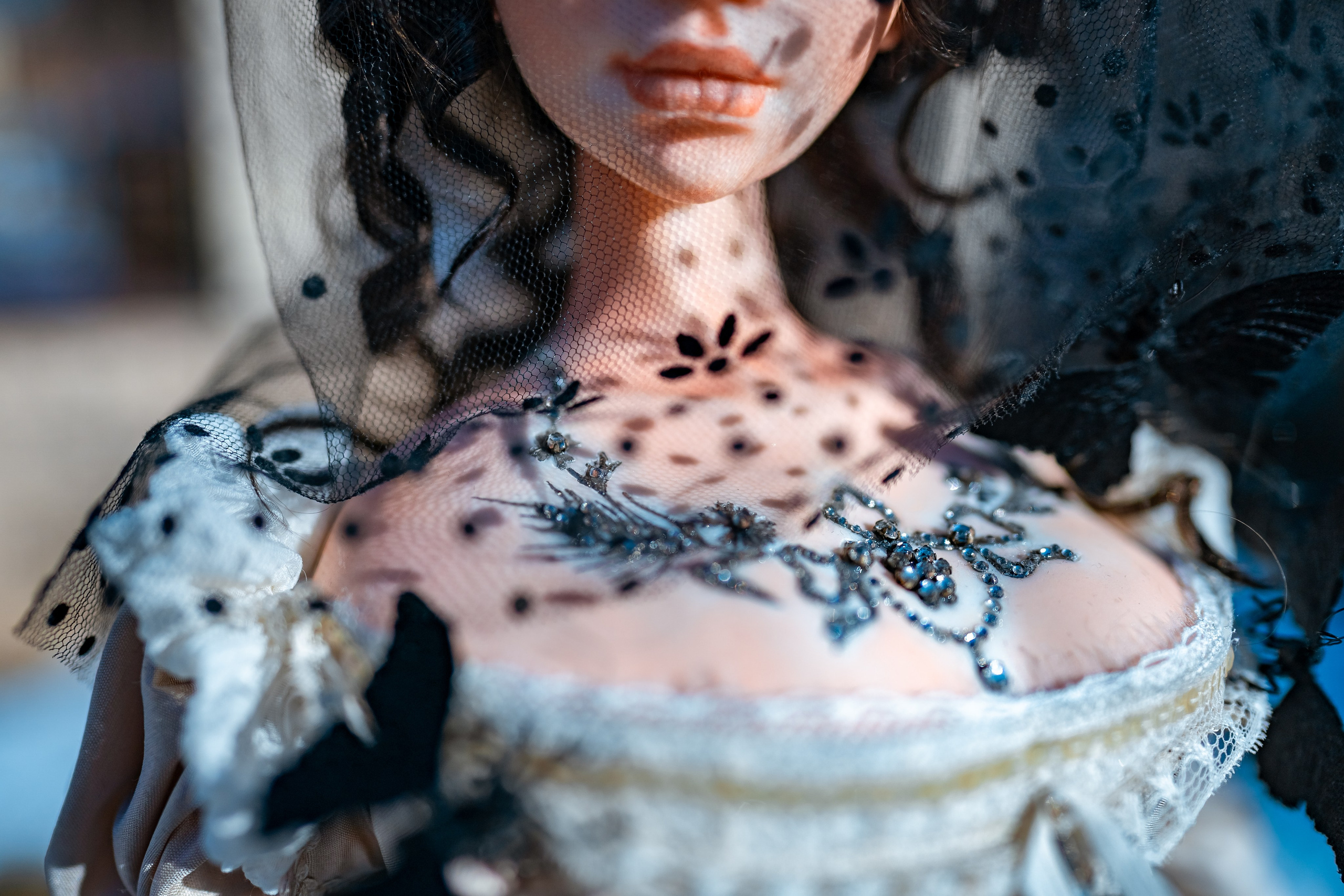 Съёмка фарфоровой куклы для фарфориста Алёны Клаузнер