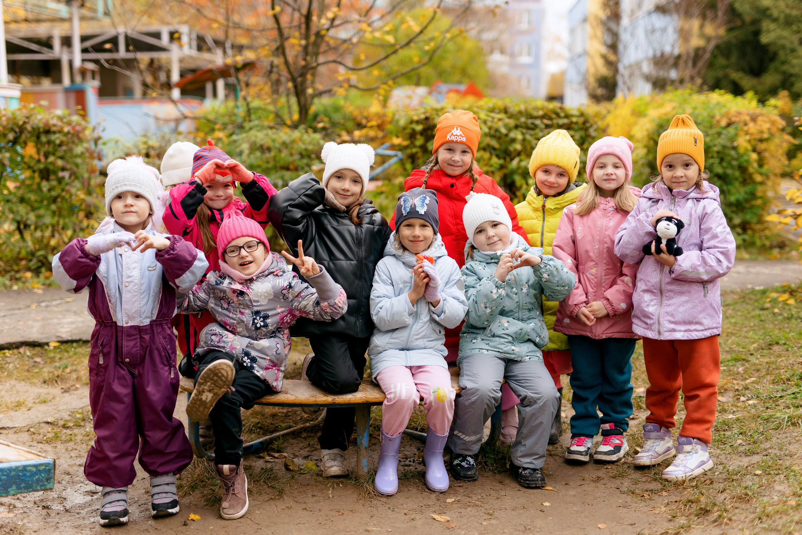 Осень в садике. Свадебный и семейный фотограф в Туле и области Маша Костина