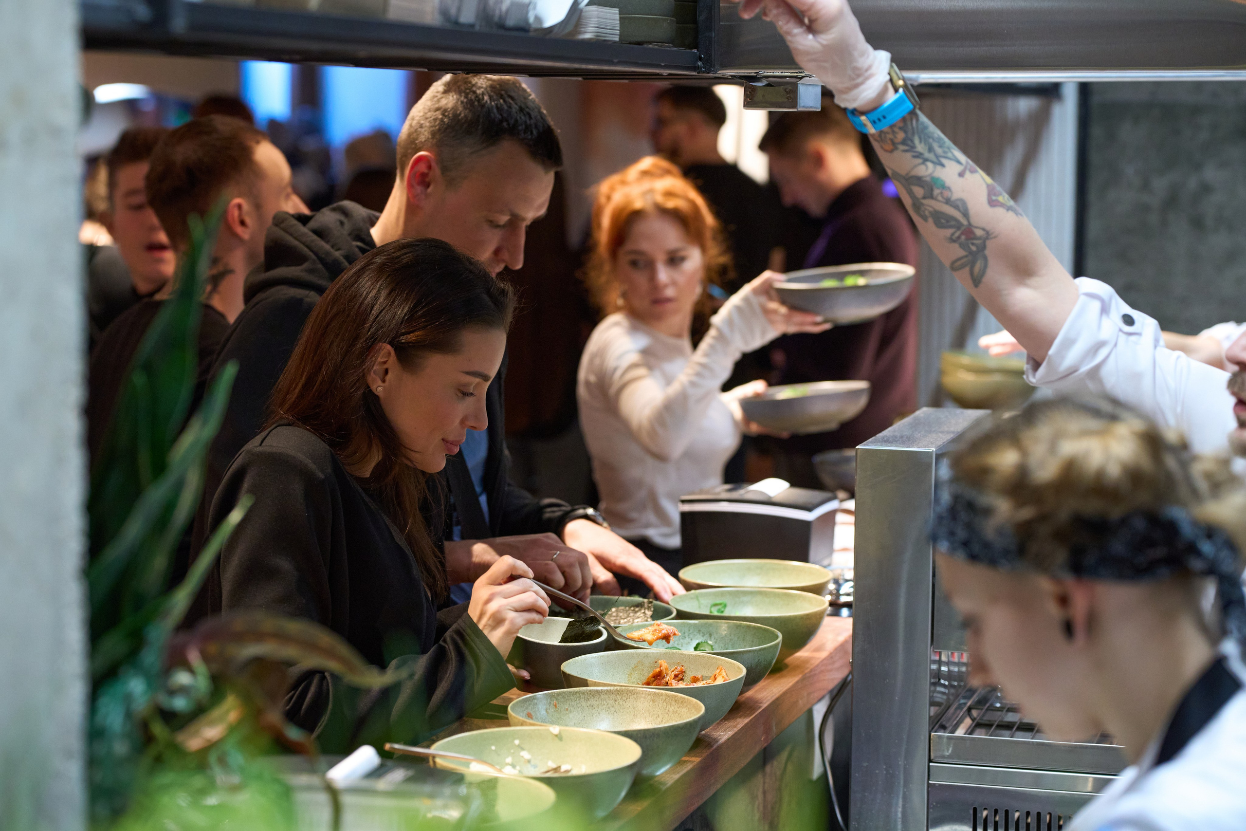 Открытие ресторана Омотенаси