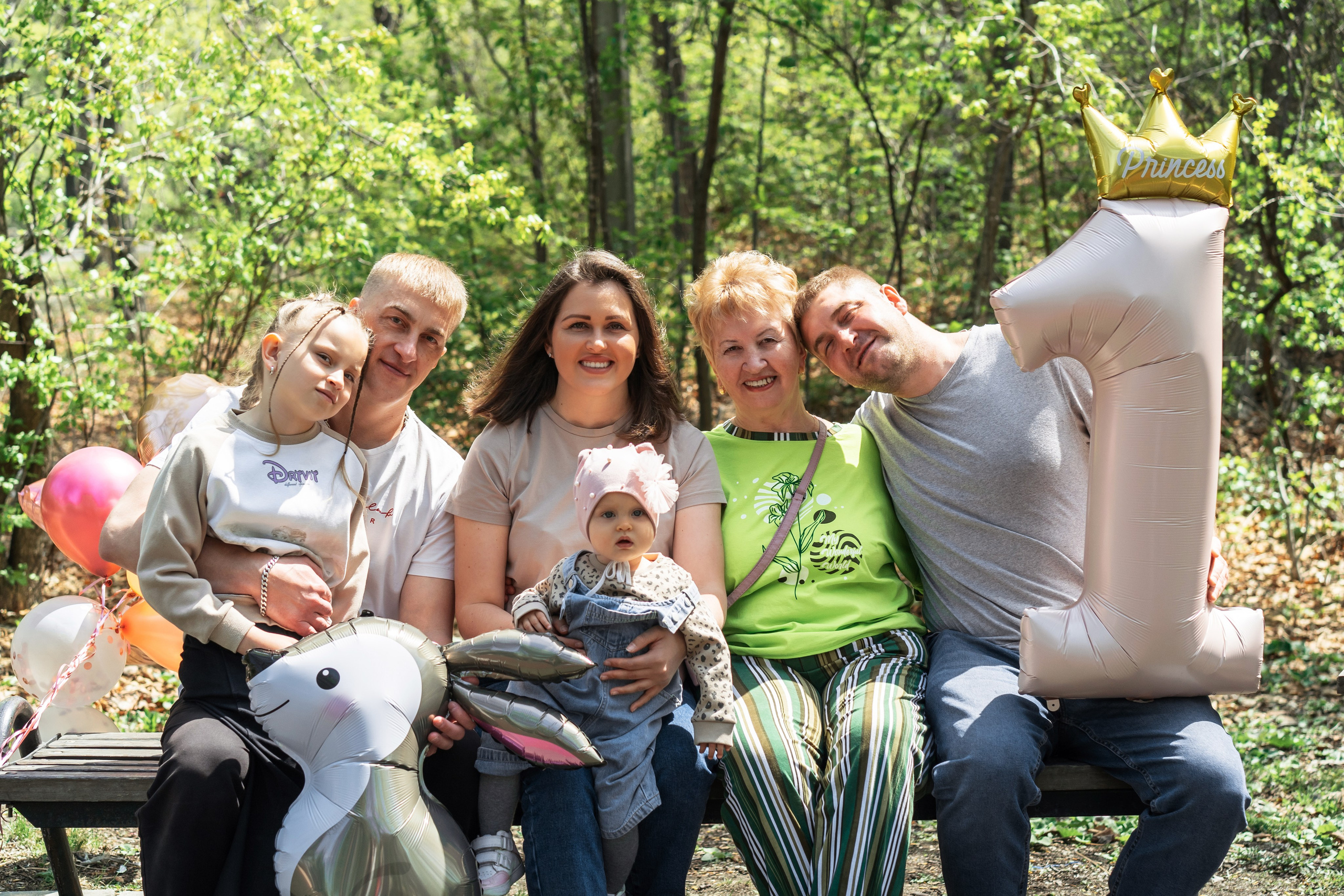 День рождения в парке. Семейный и детский фотограф во Владивостоке Мария Гой