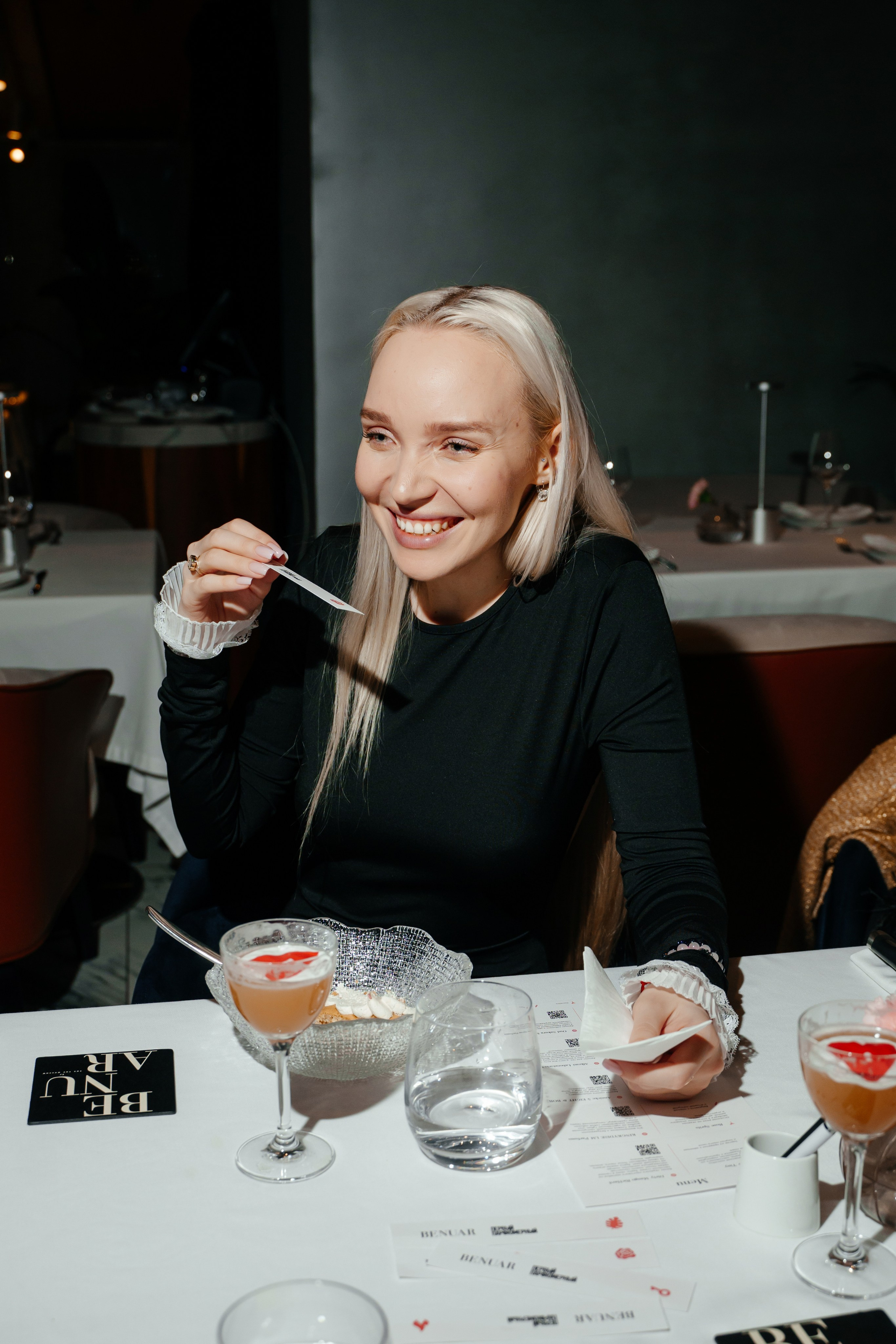 Коктейльно-парфюмерный вечер. BENUAR Restaurant