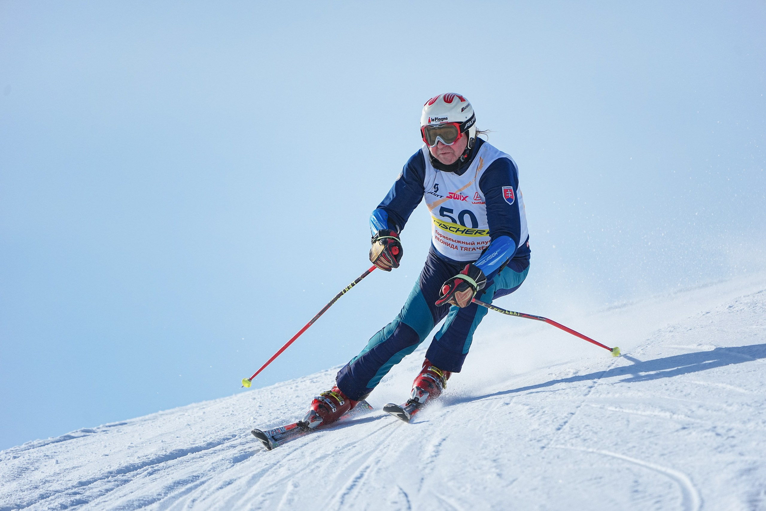 Соревнования «Приз горнолыжного клуба Леонида Тягачева», GS, 2024. Фотограф Студитский Евгений