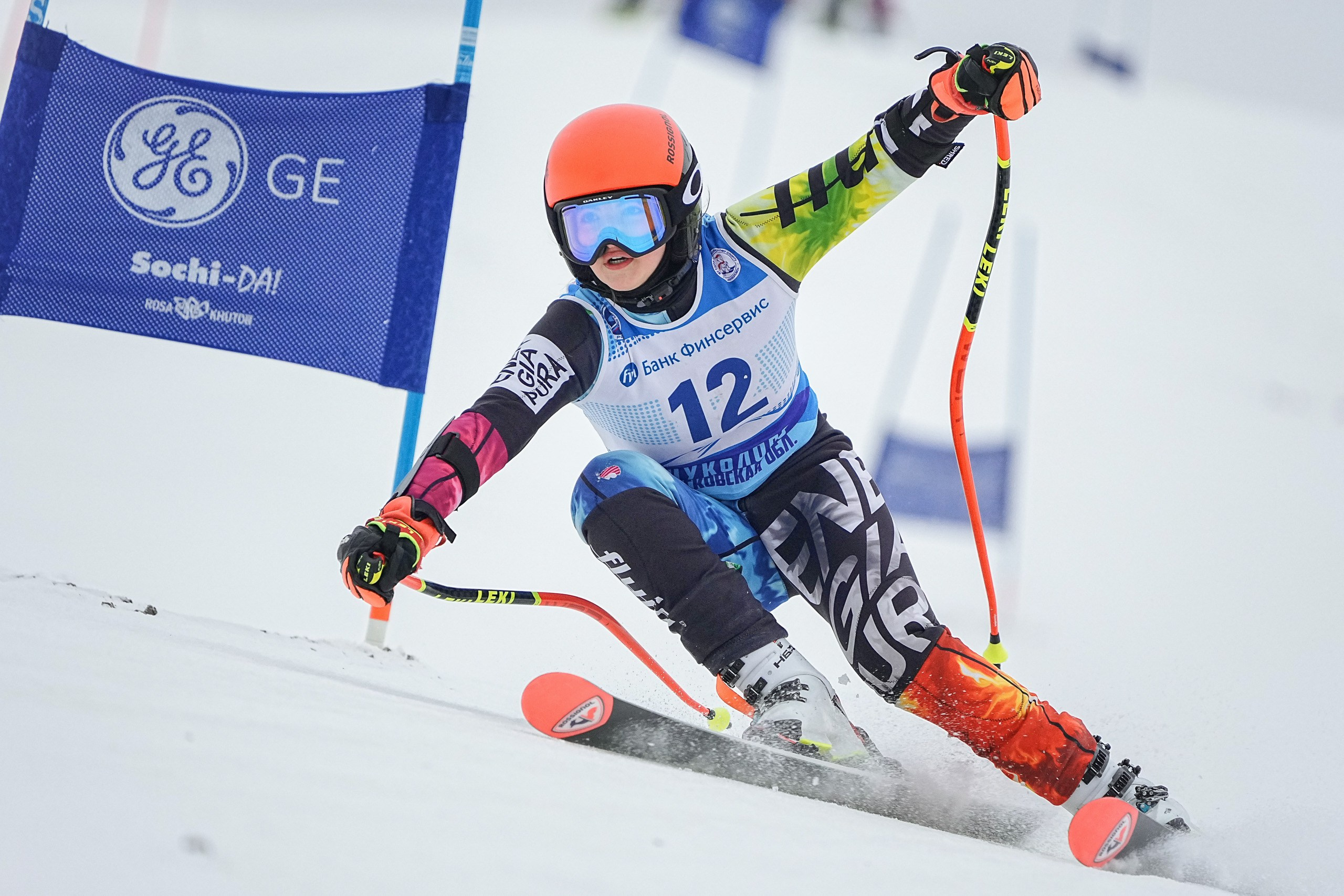 Первенство Дмитровского городского округа по горнолыжному спорту «Памяти А. Жирова» GS U14, U16. Фотограф Студитский Евгений