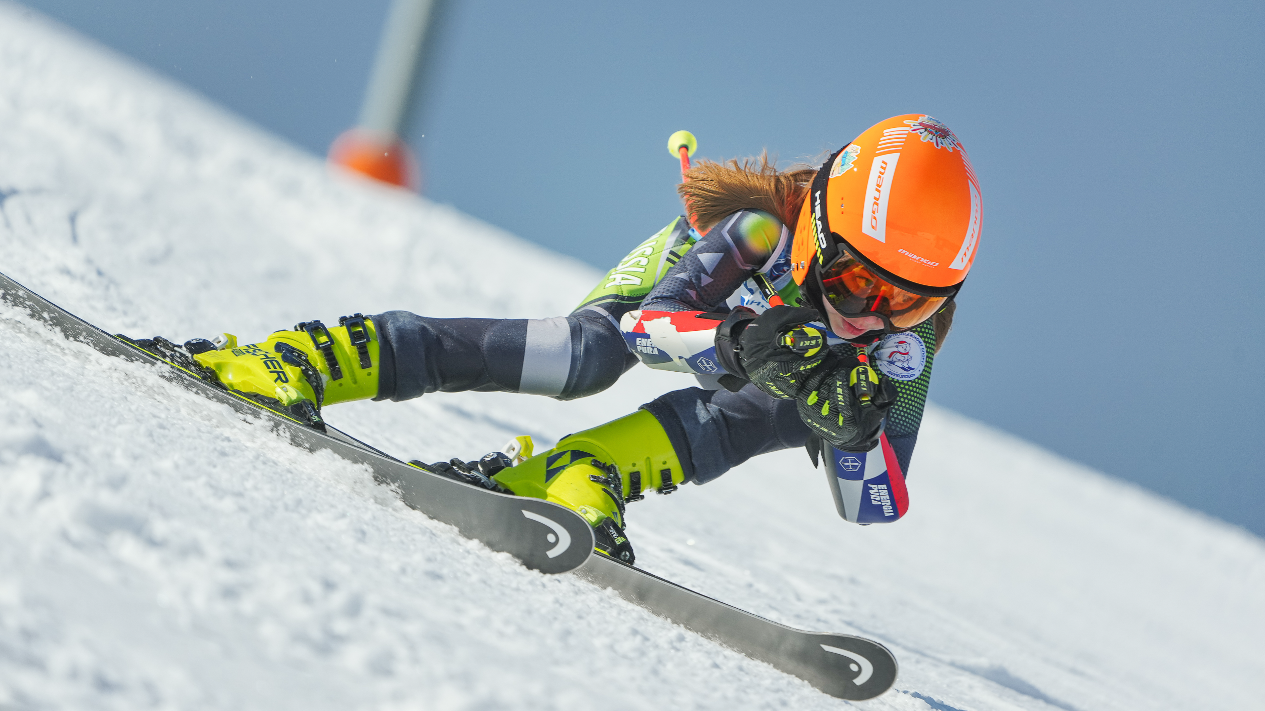 GS (Giant Slalom) - Слалом-гигант. Соревнования по горнолыжному спорту. Московская область, Шуколово