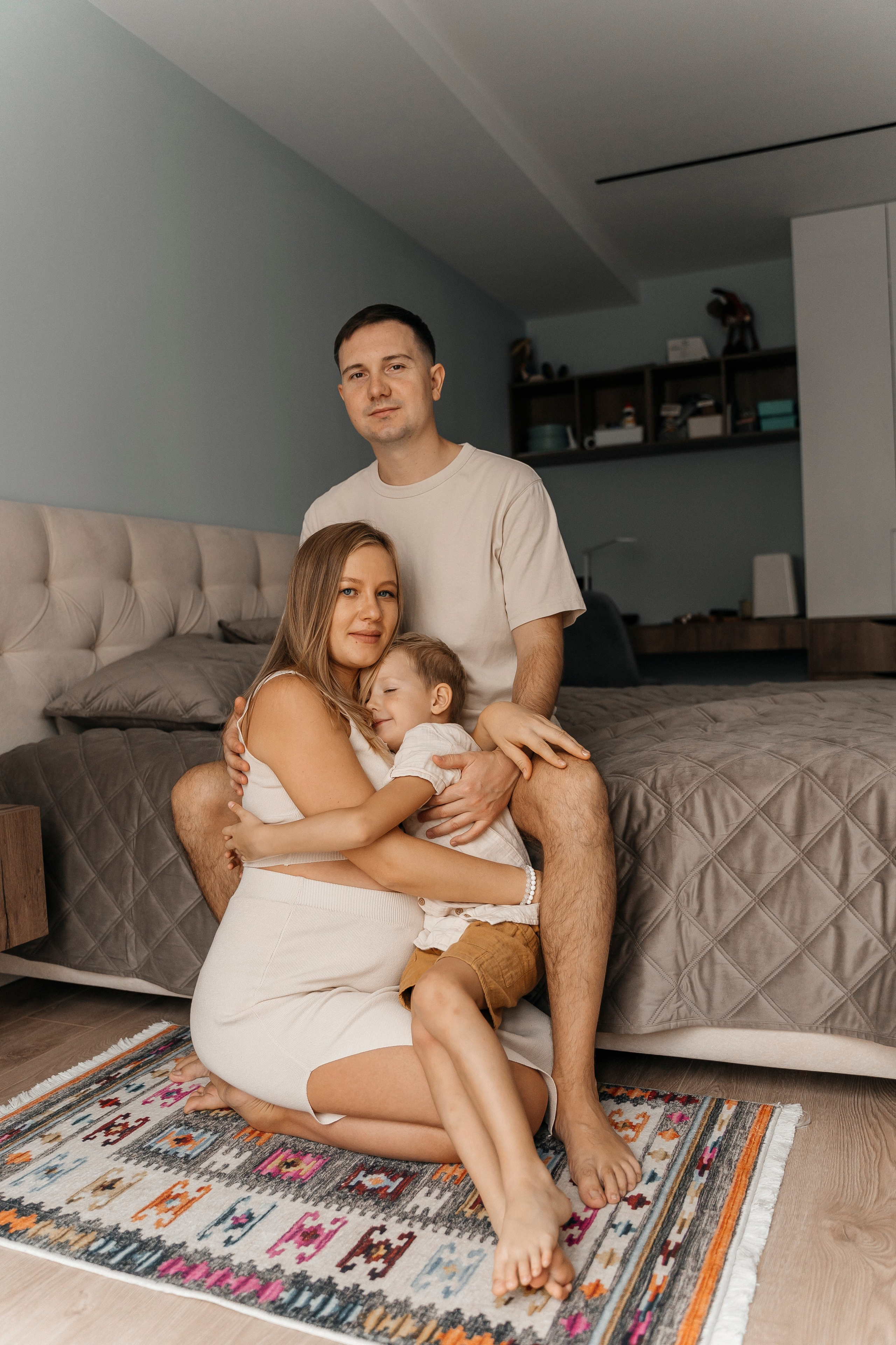 Ваня, Лара и Миша. Волик Мария