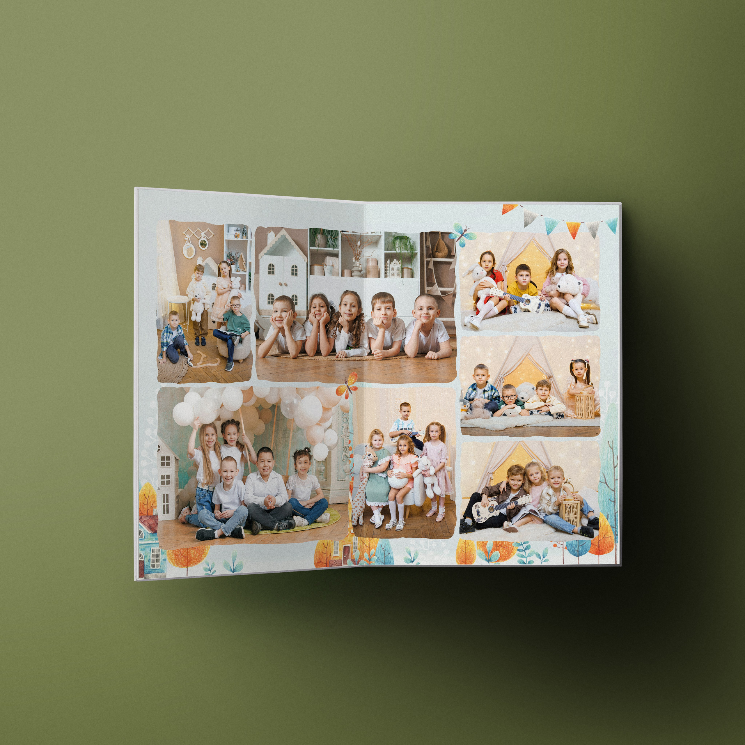 Кубики. Выпускные альбомы клевербук Воронеж