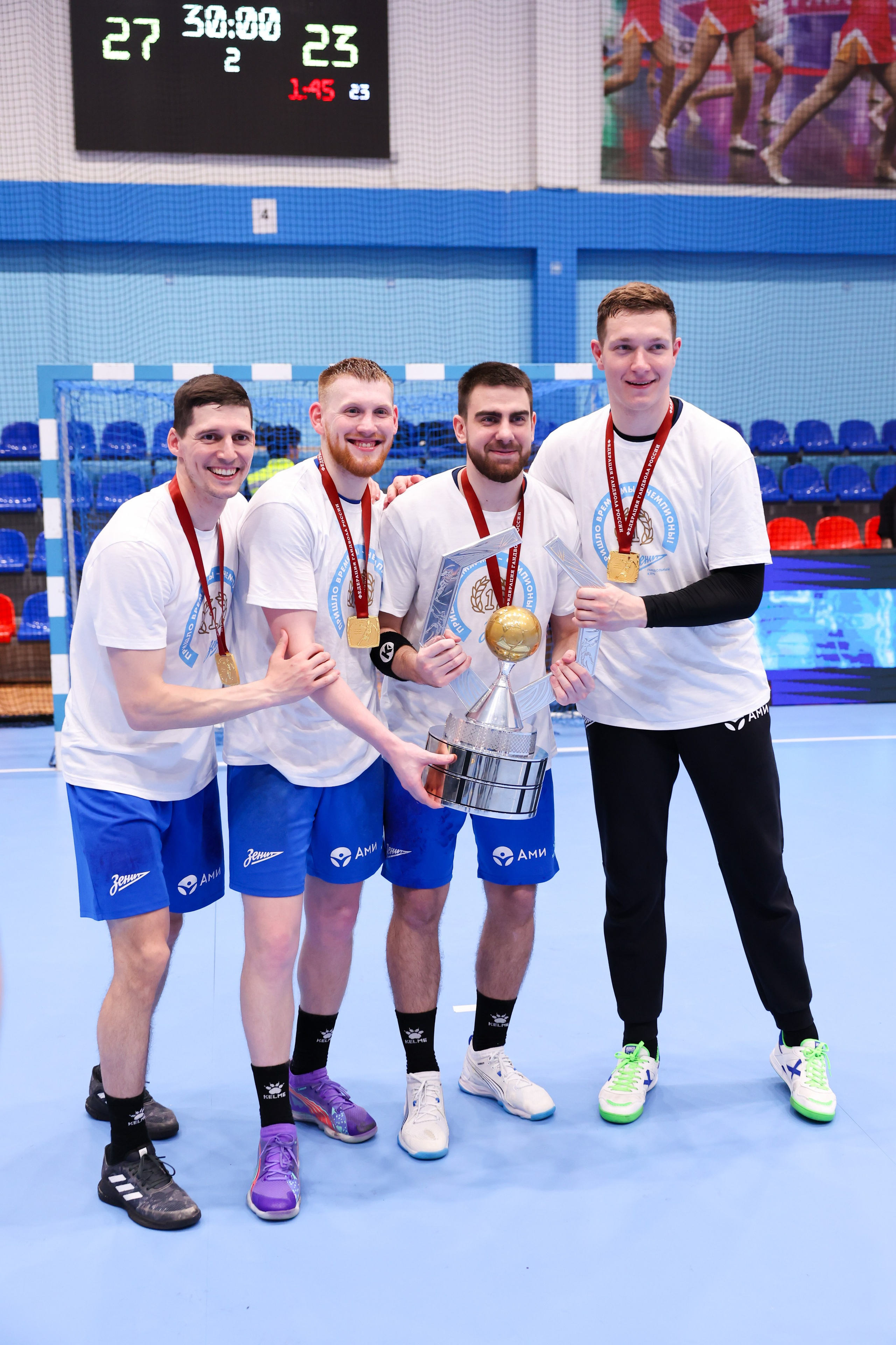 ГК Зенит — ГК ЦСКА финал ЧР2024/25 3 игра 28.05.2025. Спортивный и репортажный фотограф Антон Тереханов