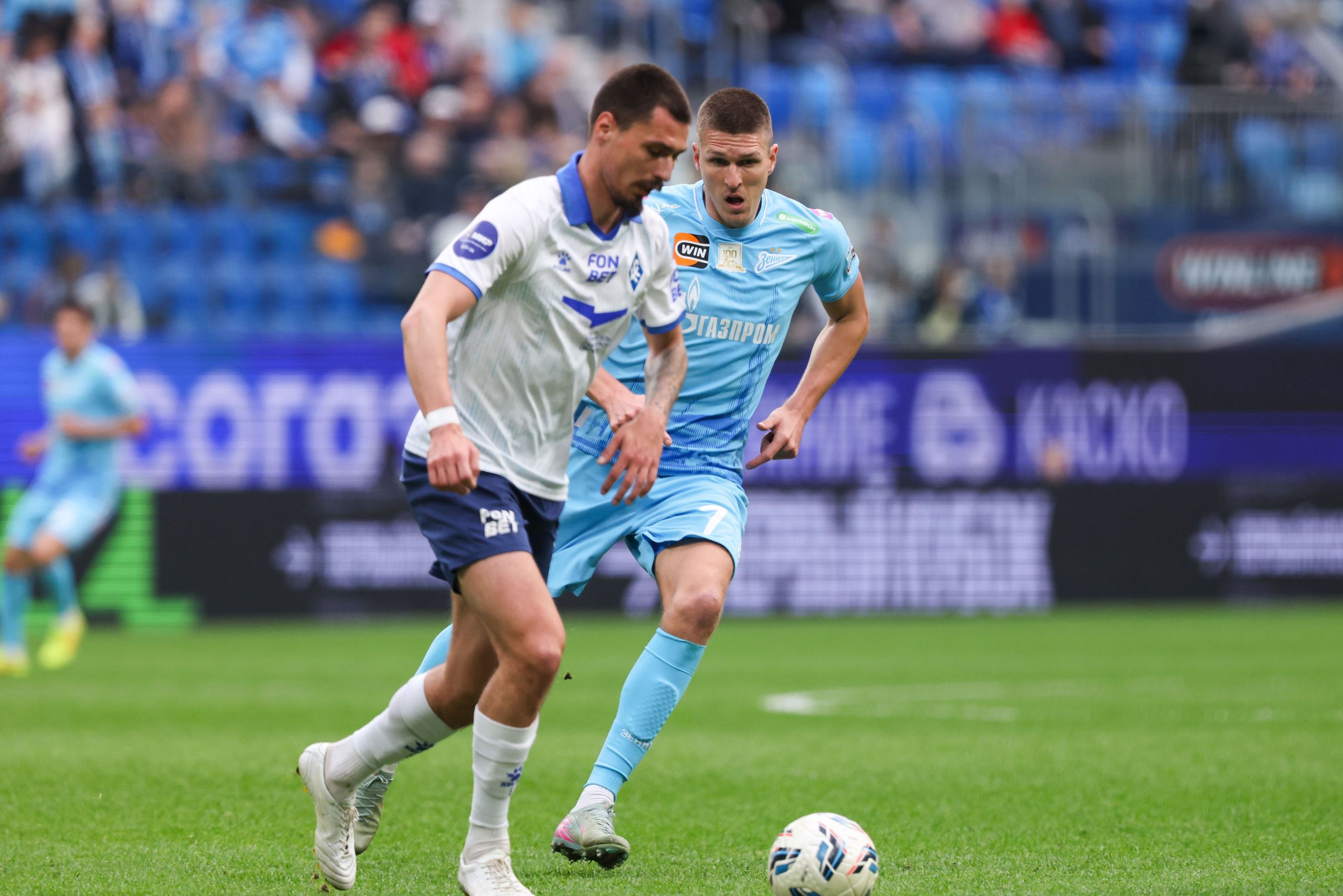 ФК «Зенит» — ФК «Крылья советов». Спортивный и репортажный фотограф Антон Тереханов