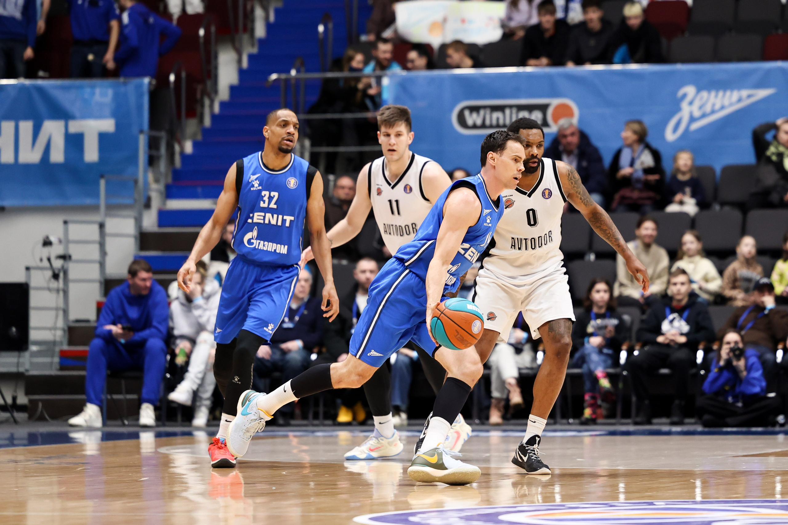 Зенит-Автодор 14.01.2024. Спортивный и репортажный фотограф Антон Тереханов