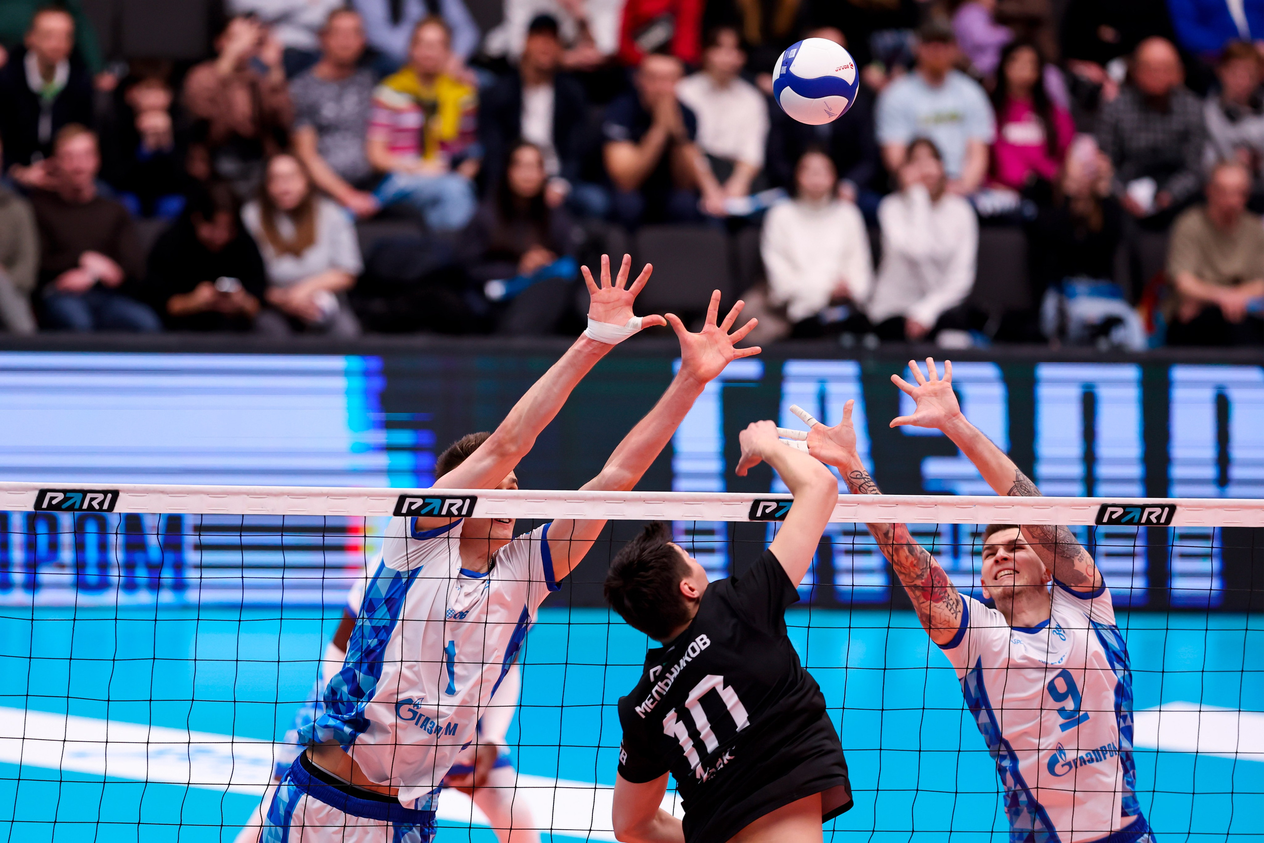 ВК Зенит — ВК Белогорье 08.04.2025. Спортивный и репортажный фотограф Антон Тереханов