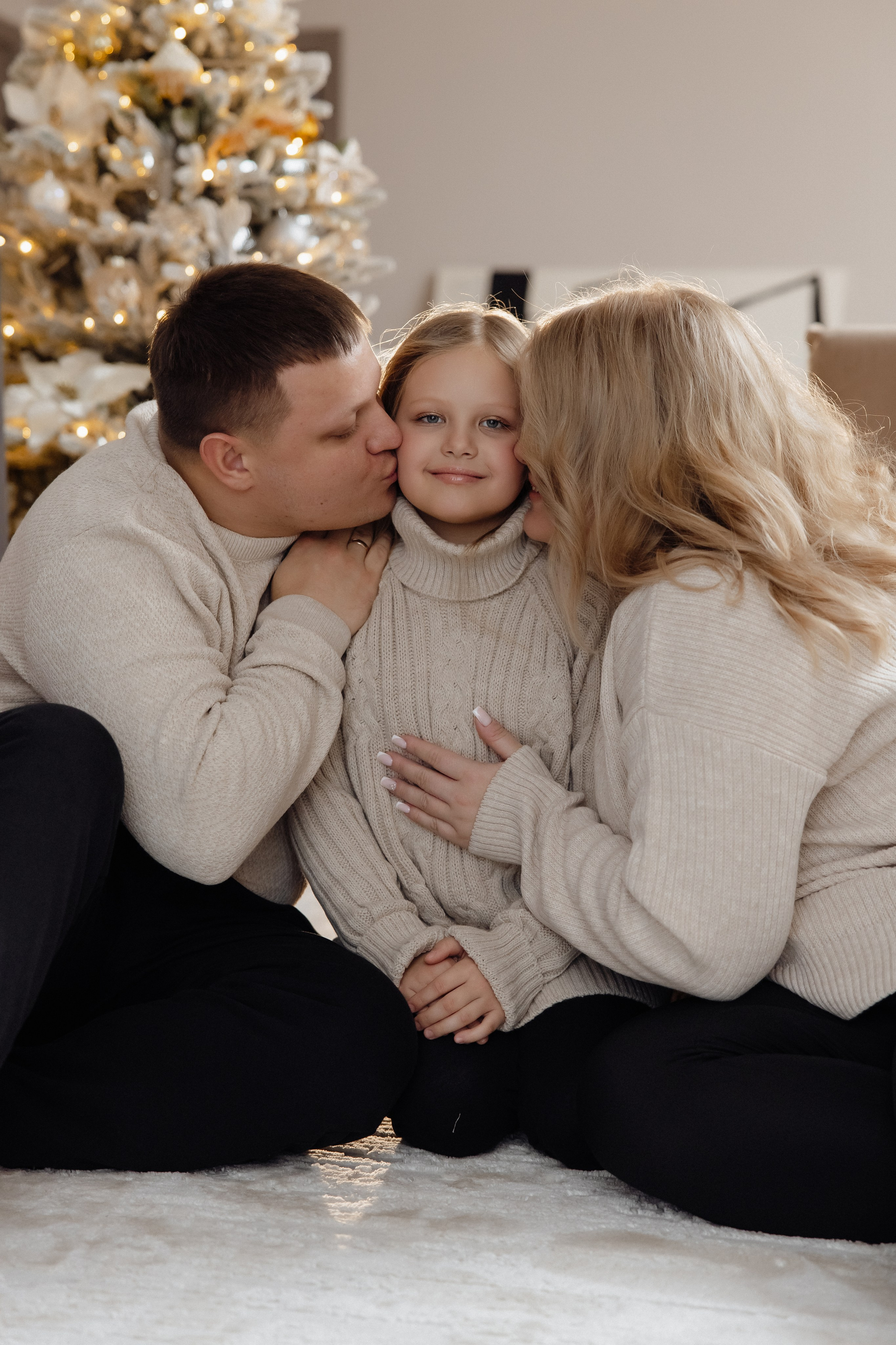 Домашняя новогодняя. Семейный и свадебный фотограф в Челябинске Мария Леонтьева