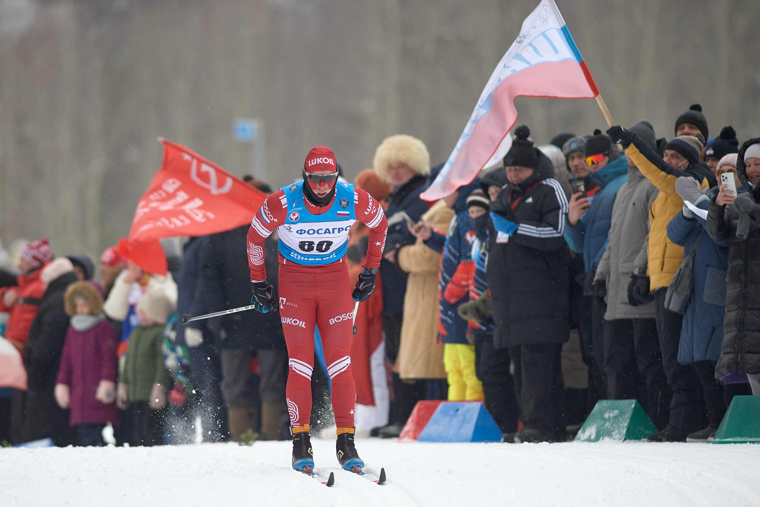 VI этап ФосАгро Кубка России по лыжным гонкам. Ижевск 25.01.2025 и 26.01.2025. Спортивный репортажный фотограф в Ижевске Сергей Мерзляков