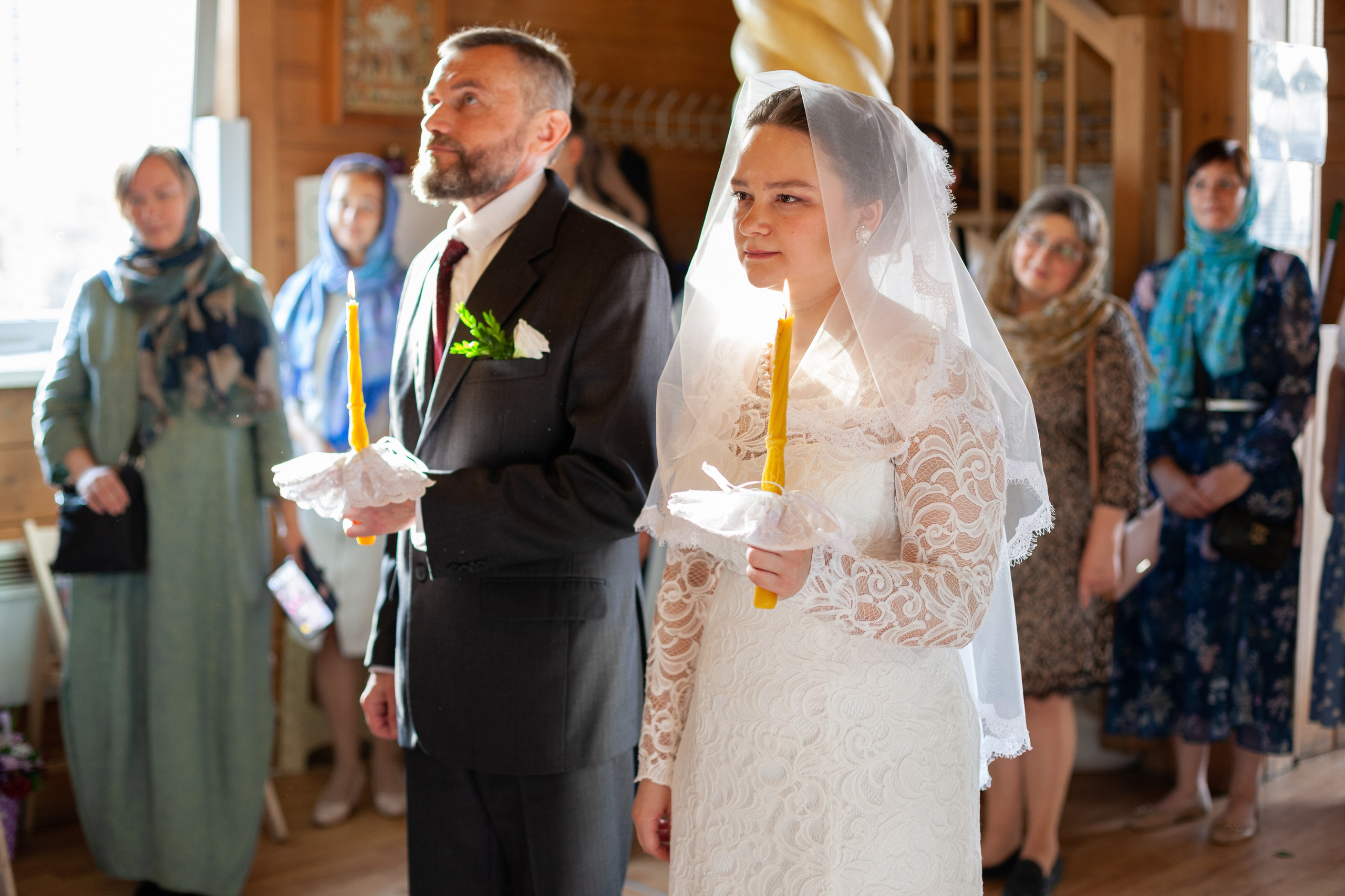 Венчание, стиль «Agfa CT Precisa 100». Фотограф на крещение/венчание