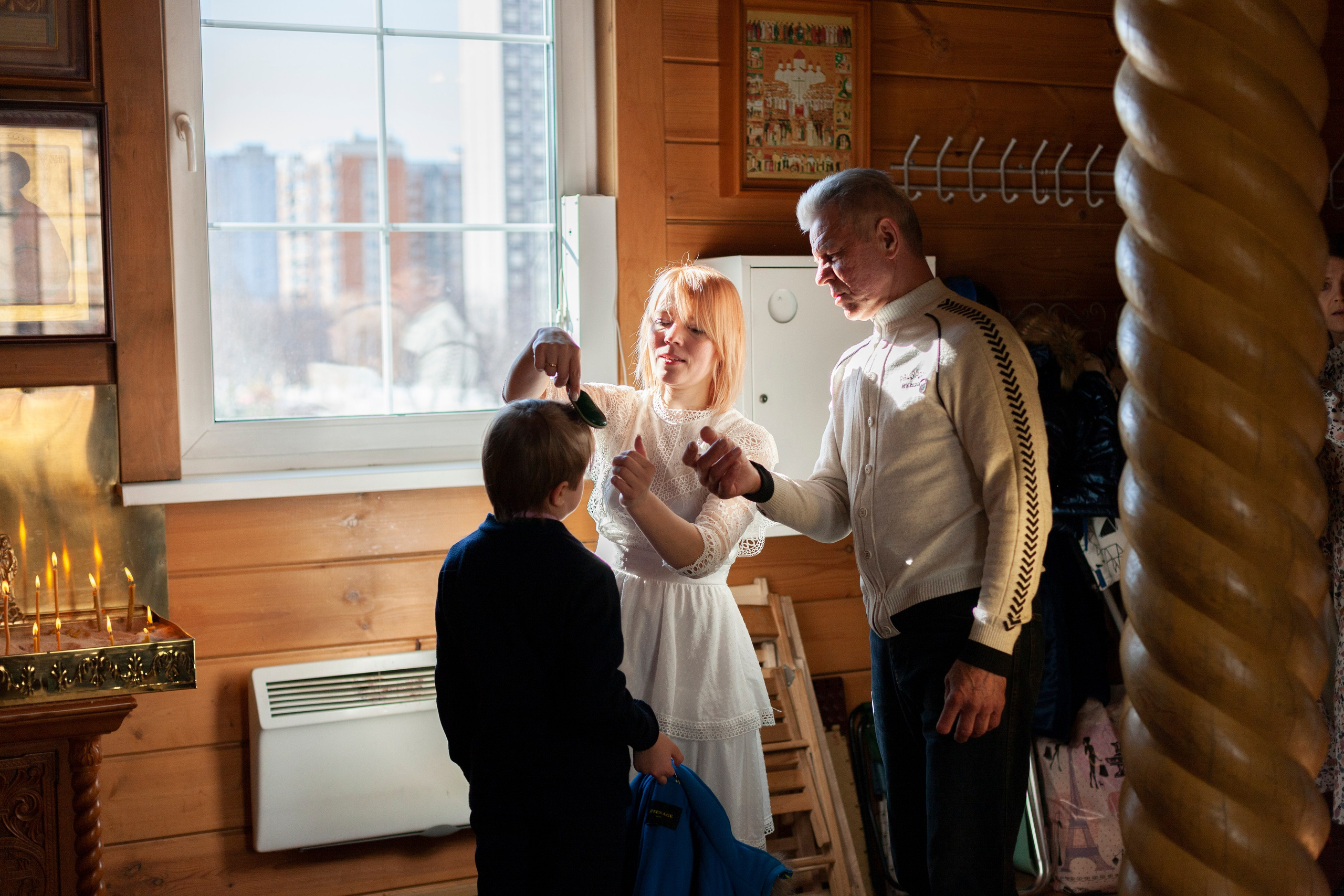 Крещение, стиль «Fuji Velvia 100». Фотограф на крещение/венчание